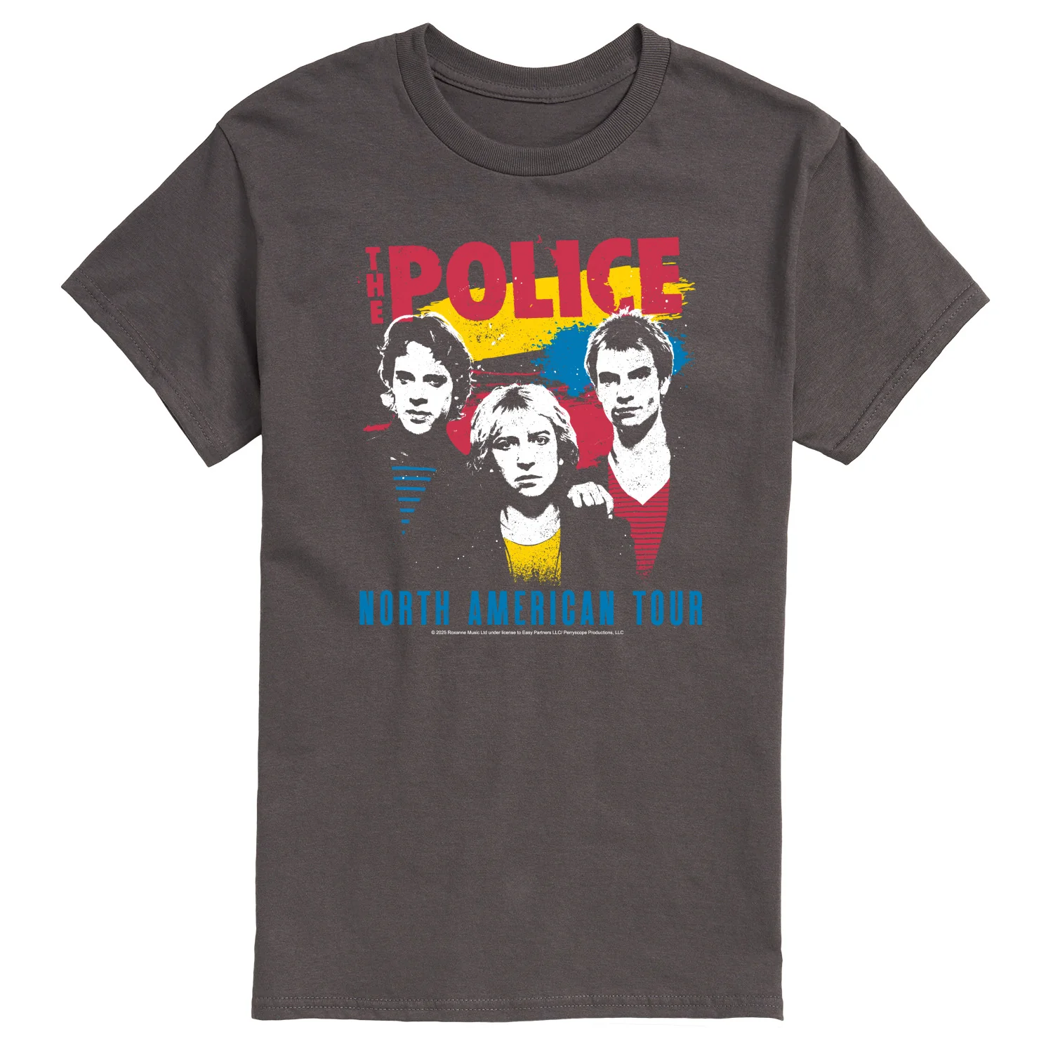 The Police - Police North American Tour - Men's Short Sleeve Graphic T-Shirt