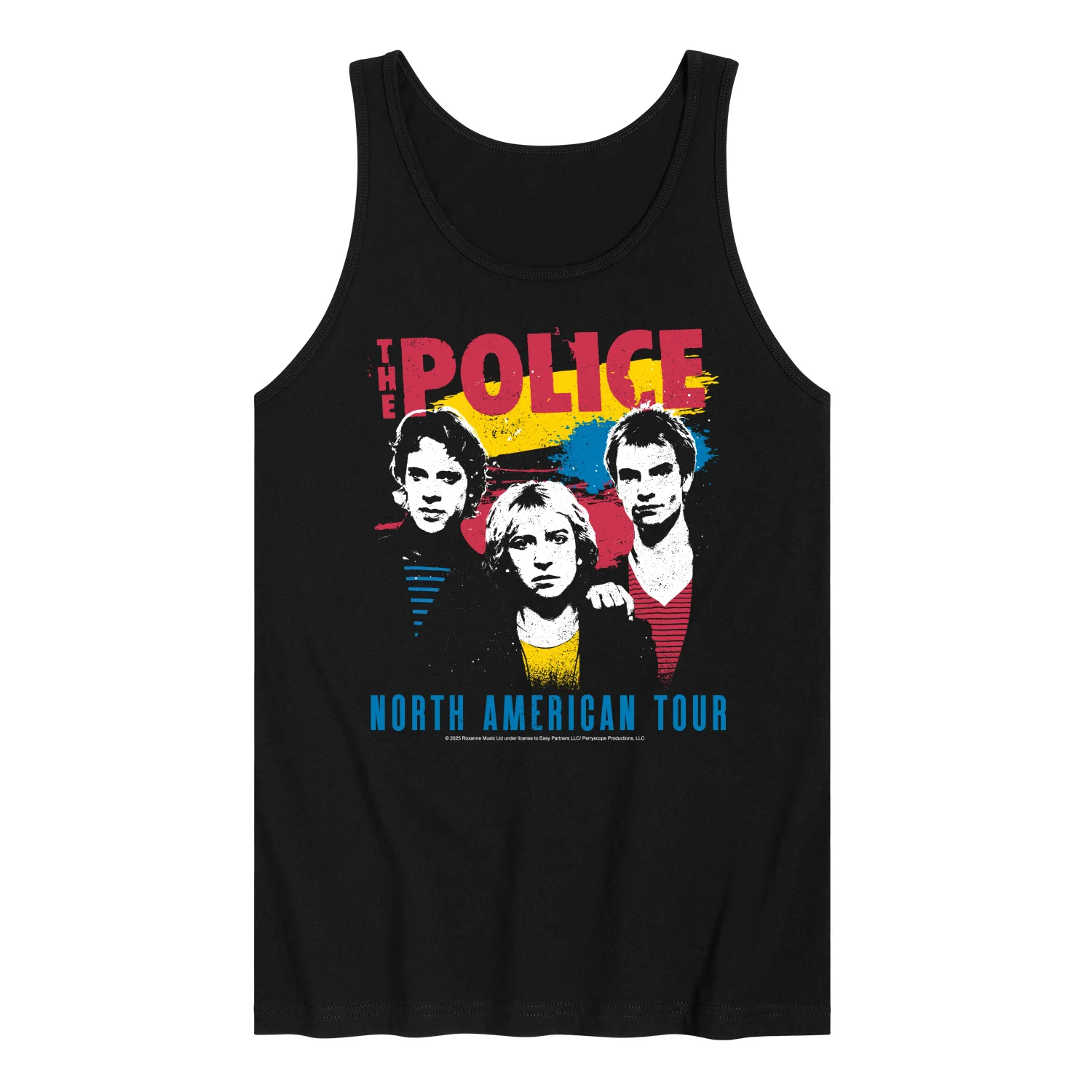The Police - Police North American Tour - Men's Sleeveless Graphic Tank