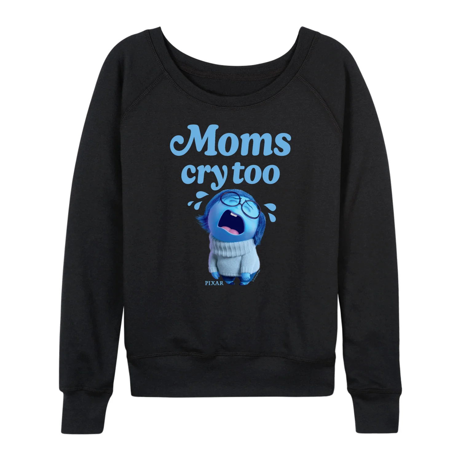 Inside Out - Moms Cry Too - Women's French Terry Long Sleeve Pullover