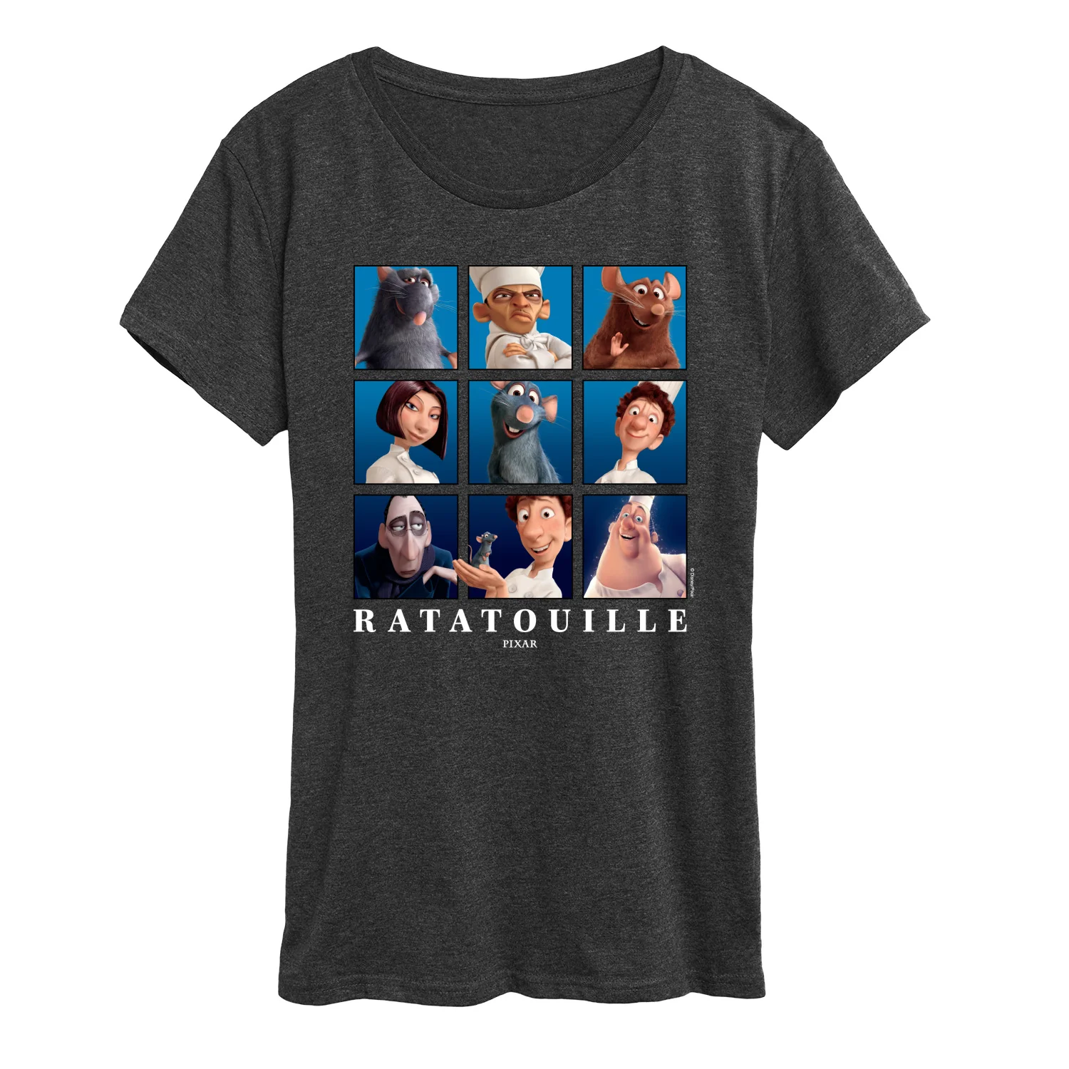 Ratatouille - Character Grid - Women's Short Sleeve Graphic T-Shirt - Image 4