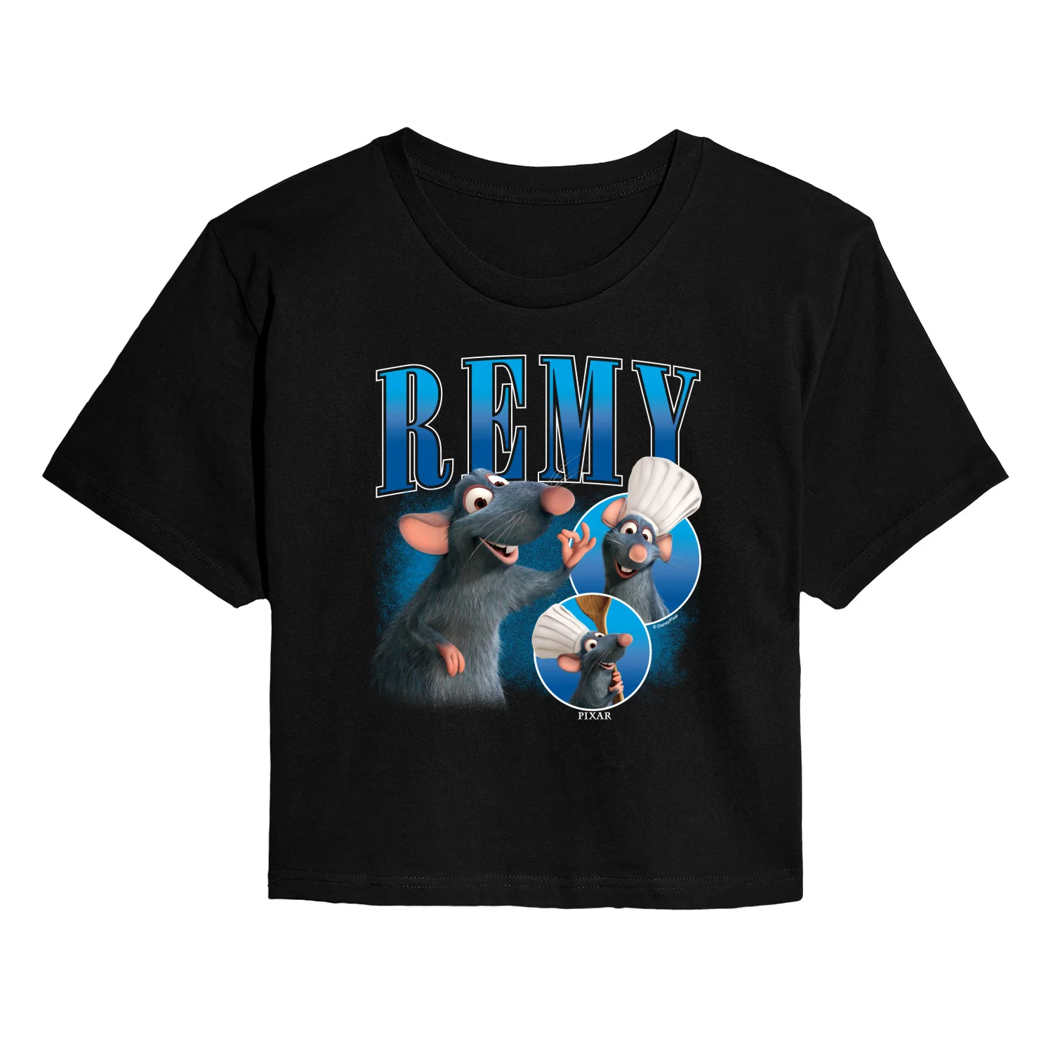Ratatouille - Remy Bootleg - Juniors Cropped Graphic T-Shirt