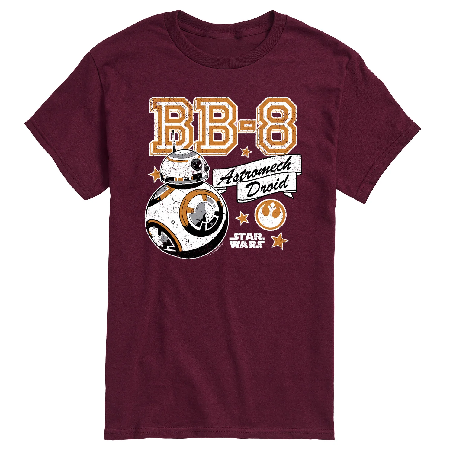 Star Wars: The Force Awakens - BB-8 Astromech Droid - Men's Short Sleeve Graphic T-Shirt - Image 3