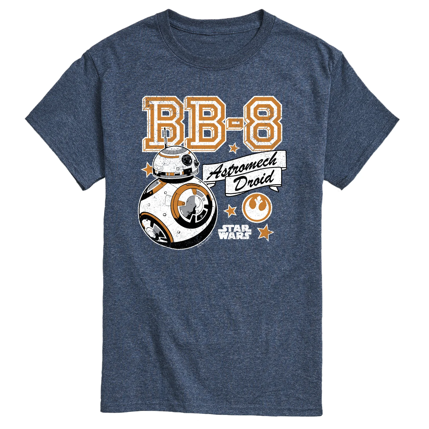Star Wars: The Force Awakens - BB-8 Astromech Droid - Men's Short Sleeve Graphic T-Shirt - Image 6