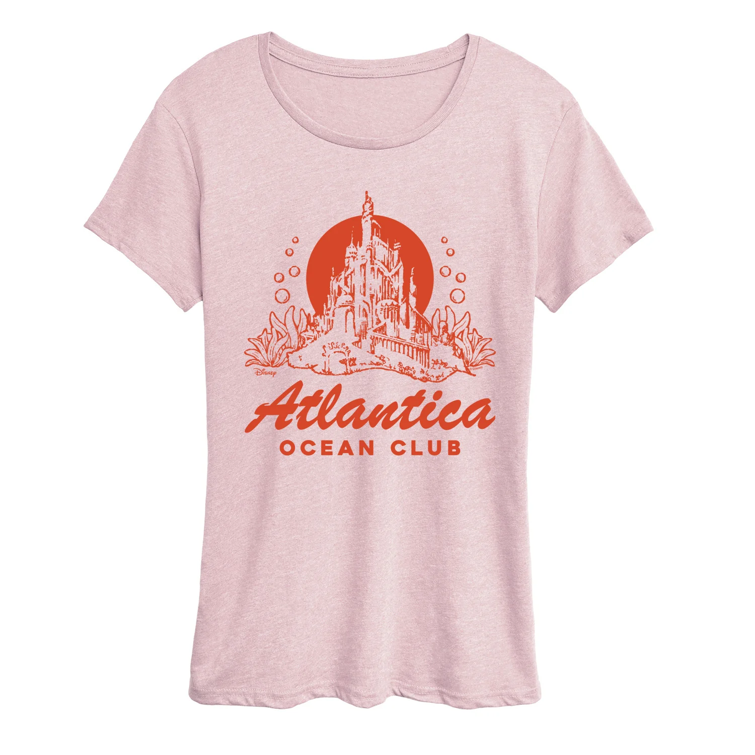 Disney Princess - Atlantica Ocean Club - Women's Short Sleeve Graphic T-Shirt - Image 2