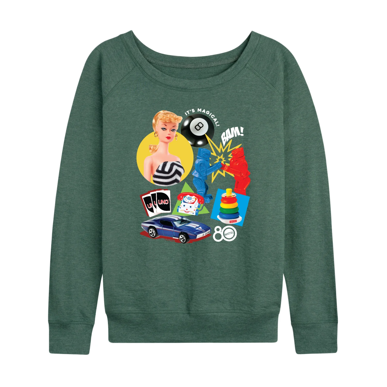 Mattel - Classic - Women's French Terry Long Sleeve Shirt - Image 4