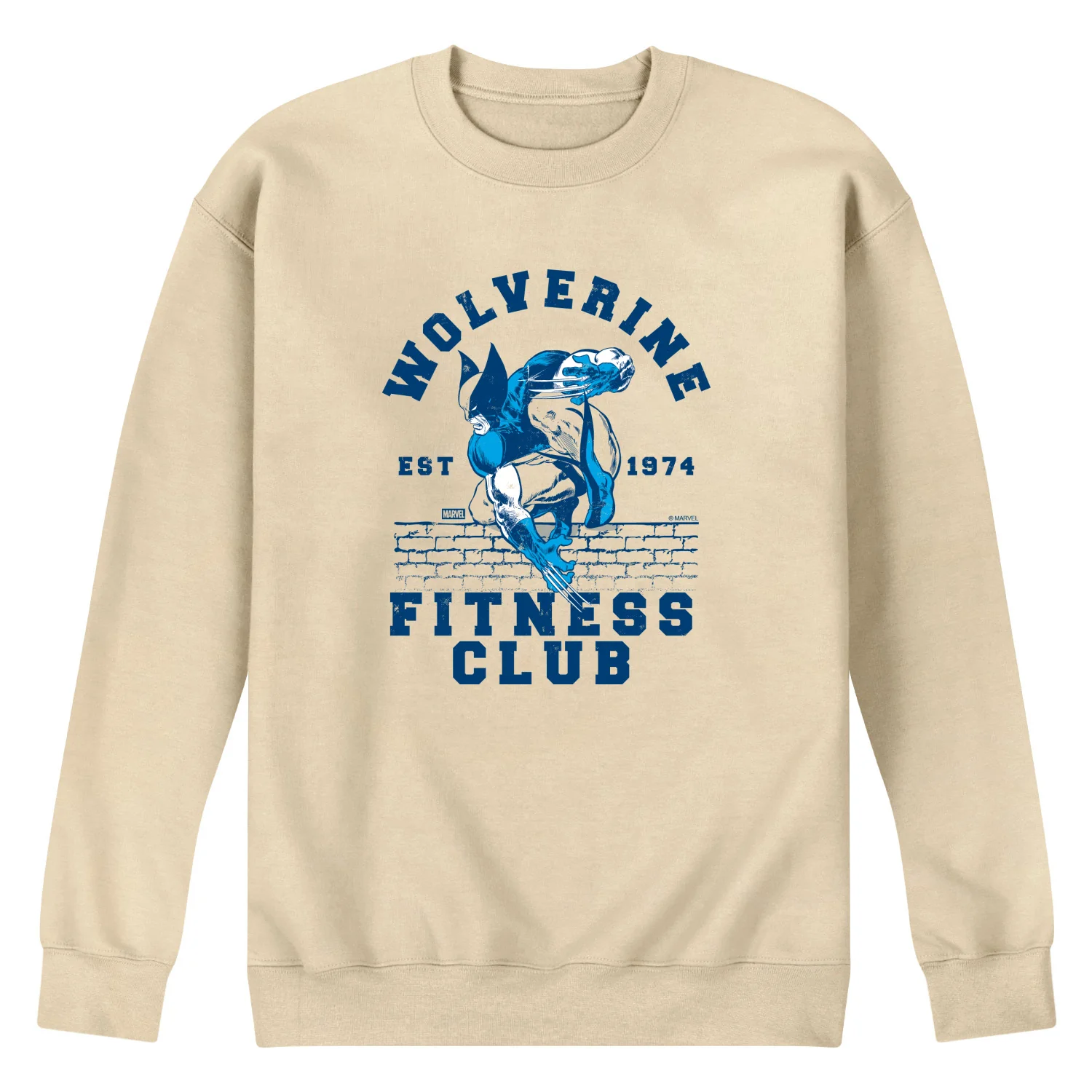 Wolverine - Fitness Club - Men's Crew Fleece Sweatshirt