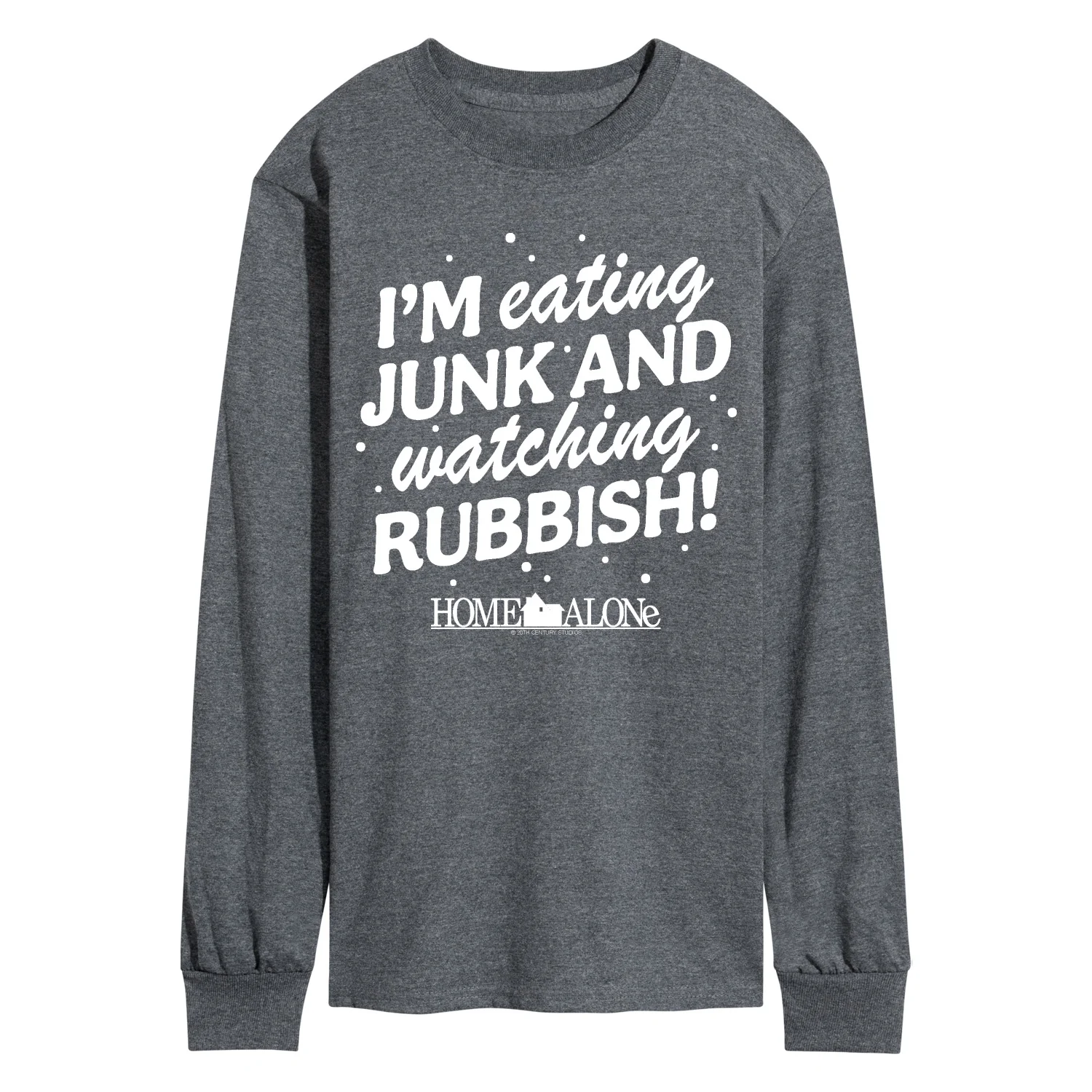 Home Alone - Junk And Rubbish - Men's Long Sleeve Graphic T-Shirt - Image 2