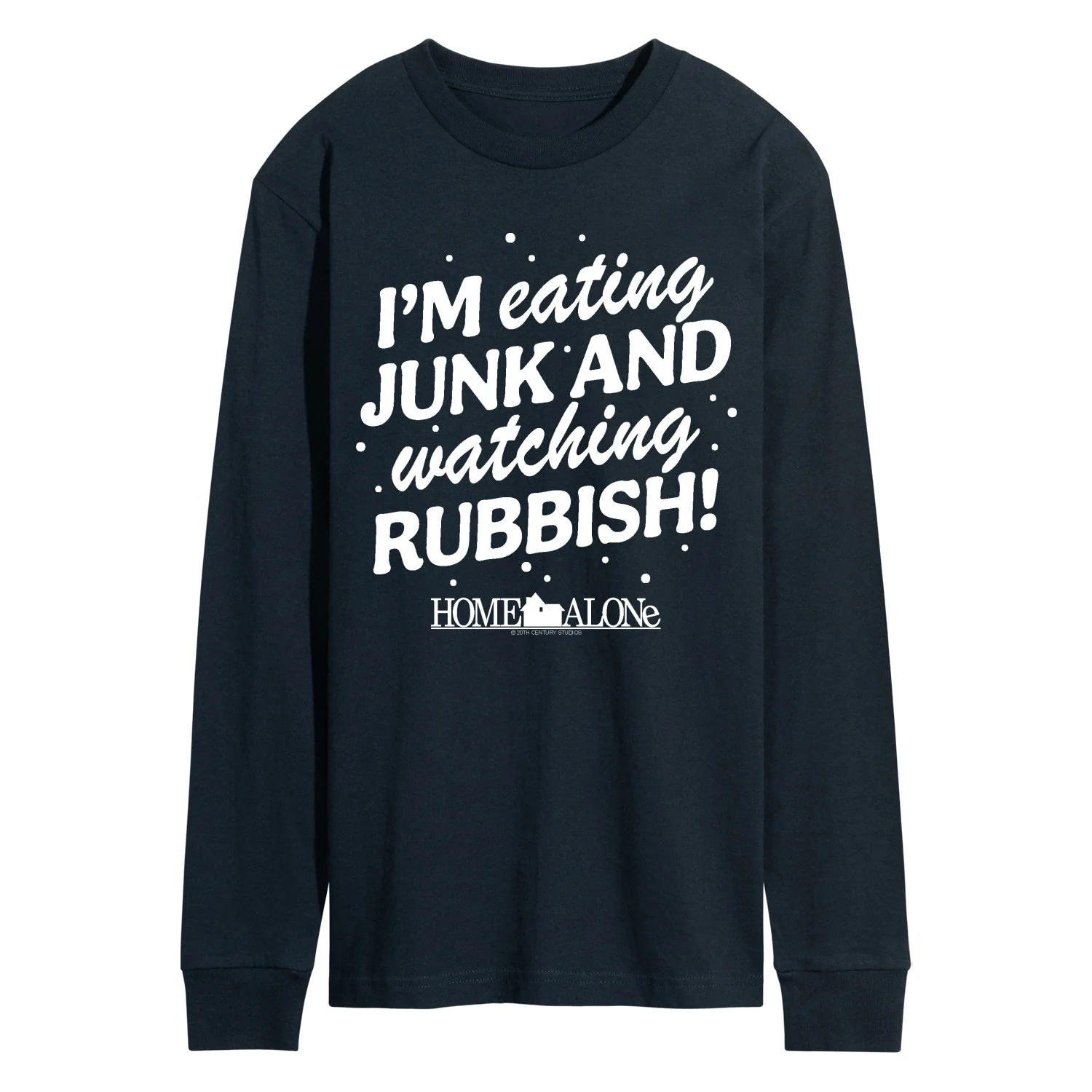 Home Alone - Junk And Rubbish - Men's Long Sleeve Graphic T-Shirt - Image 3