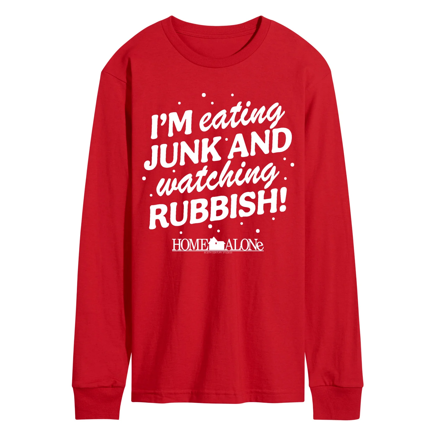 Home Alone - Junk And Rubbish - Men's Long Sleeve Graphic T-Shirt - Image 4