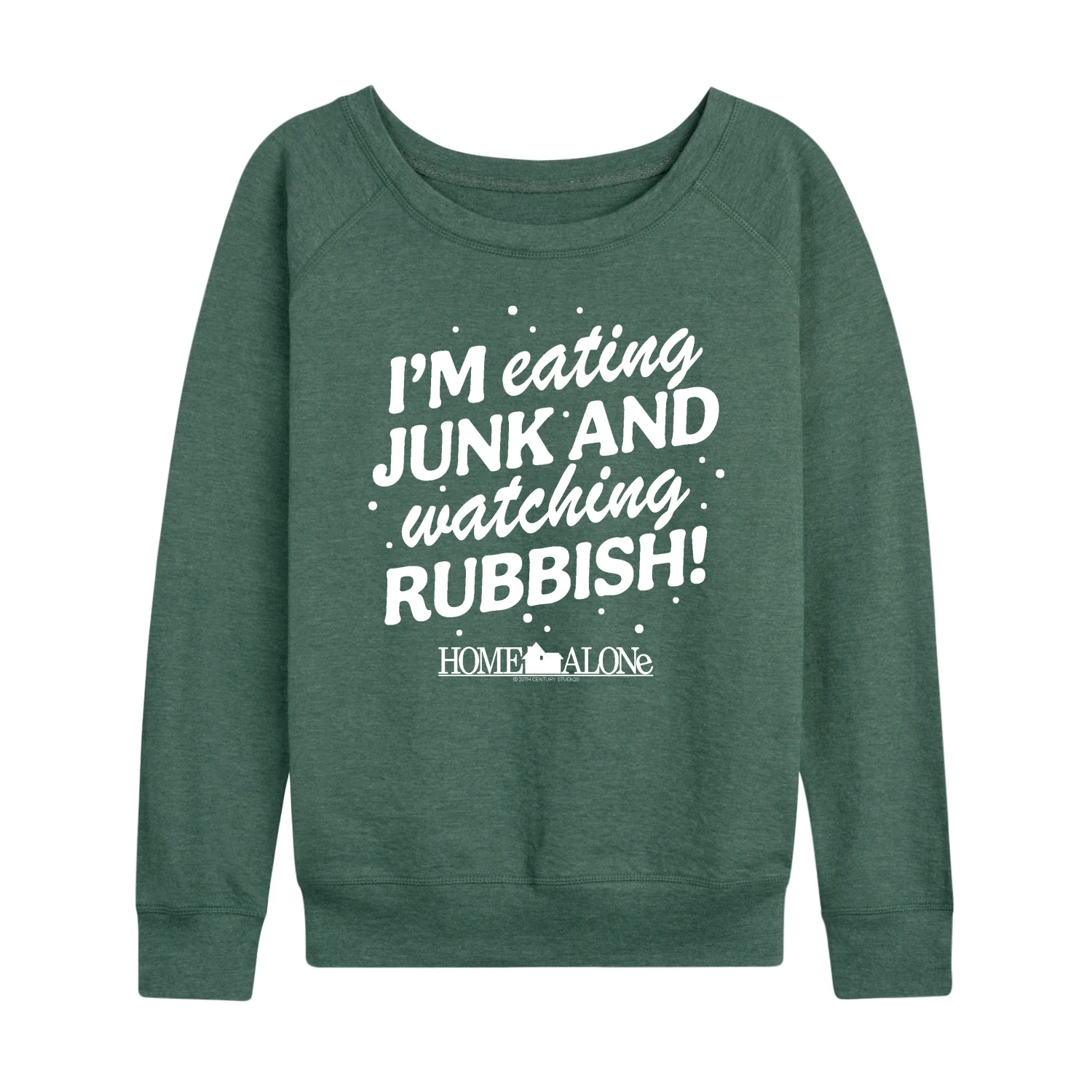 Home Alone - Junk And Rubbish - Women's French Terry Long Sleeve Shirt - Image 4
