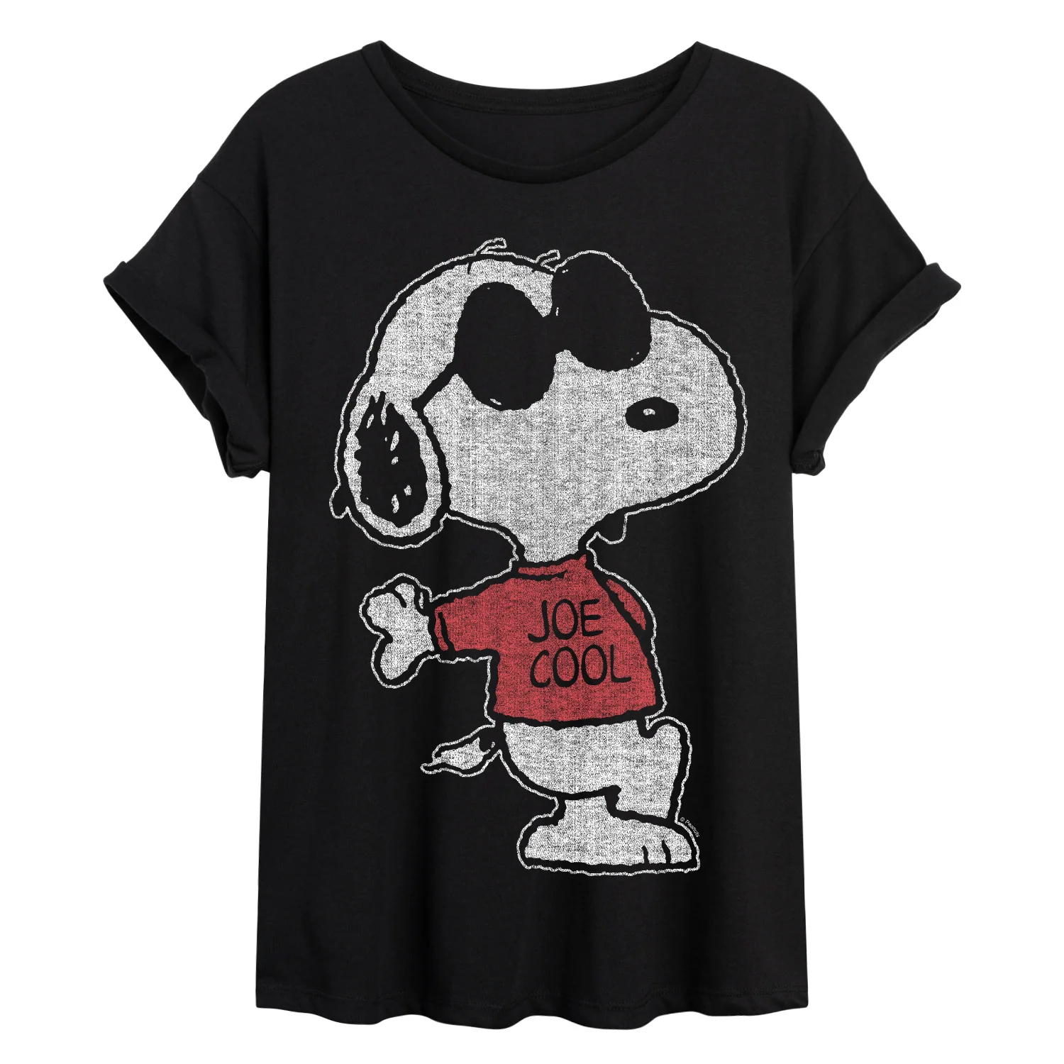 Peanuts - Joe Cool - Women's Oversized Graphic T-Shirt