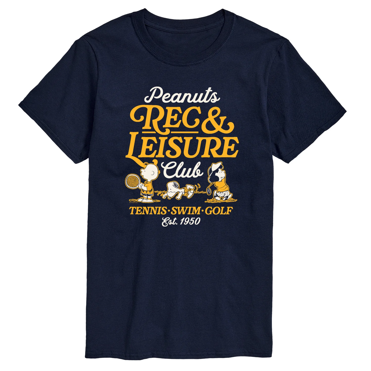 Peanuts - Rec And Leisure Club - Men's Short Sleeve Graphic T-Shirt - Image 8