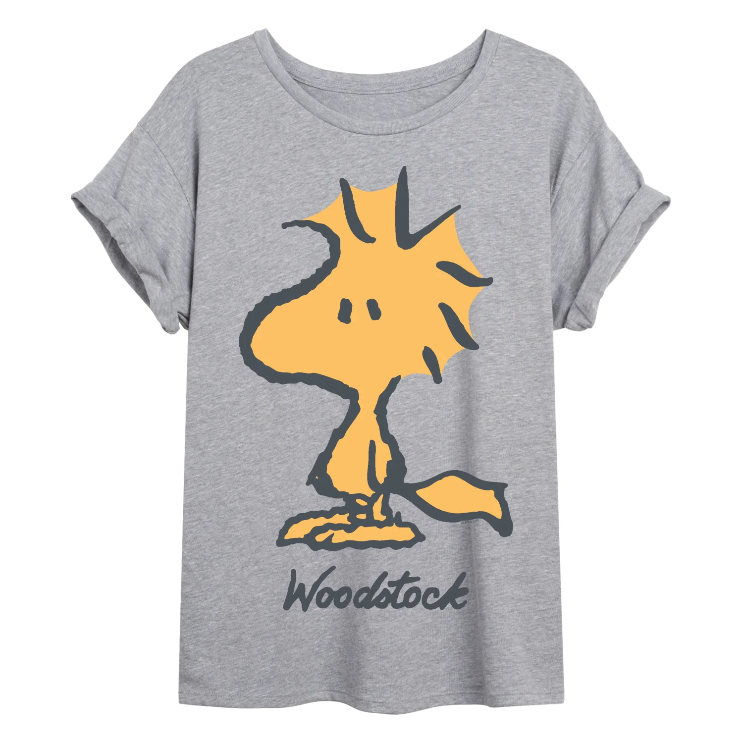 Peanuts - Woodstock - Women's Oversized Graphic T-Shirt - Image 2