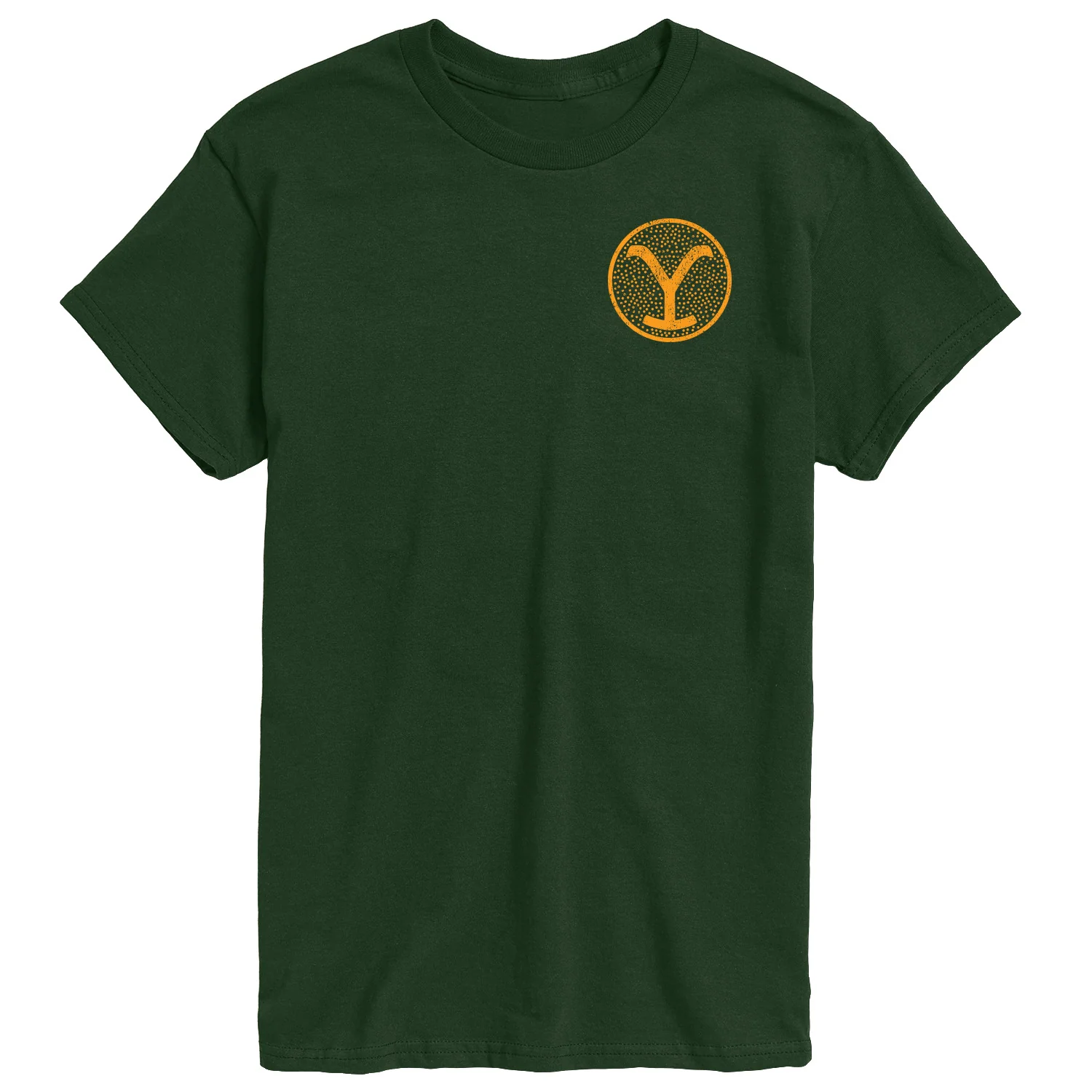 Yellowstone - Dutton Ranch Trademark - Men's Short Sleeve Graphic T-Shirt - Image 5