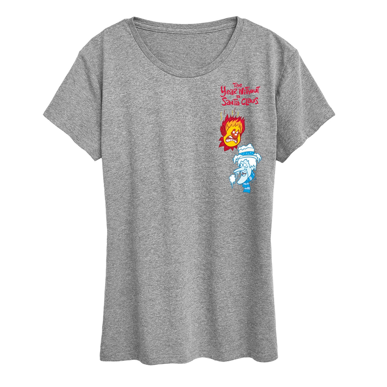 The Year Without A Santa Claus - Heat Miser Cold Miser - Women's Short Sleeve Graphic T-Shirt - Image 3