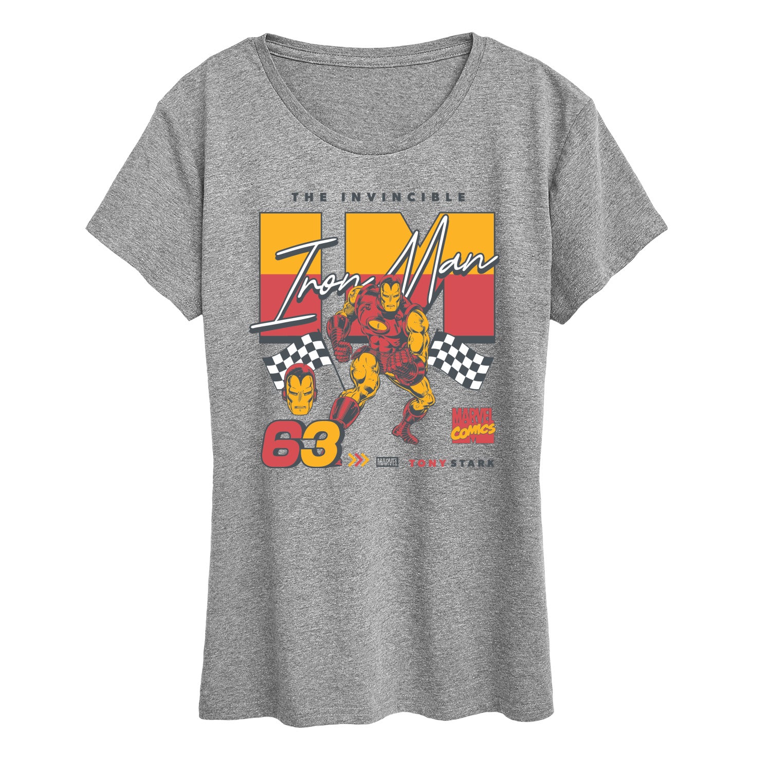 Iron Man - The Invincible - Women's Short Sleeve Graphic T-Shirt - Image 3