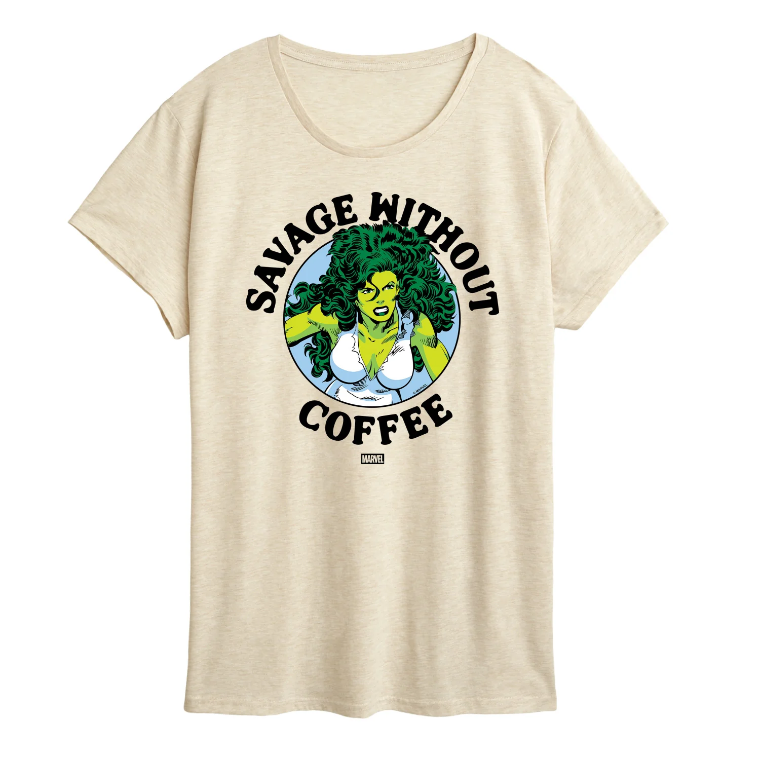 Marvel - Savage Without Coffee - Women's Short Sleeve Graphic T-Shirt