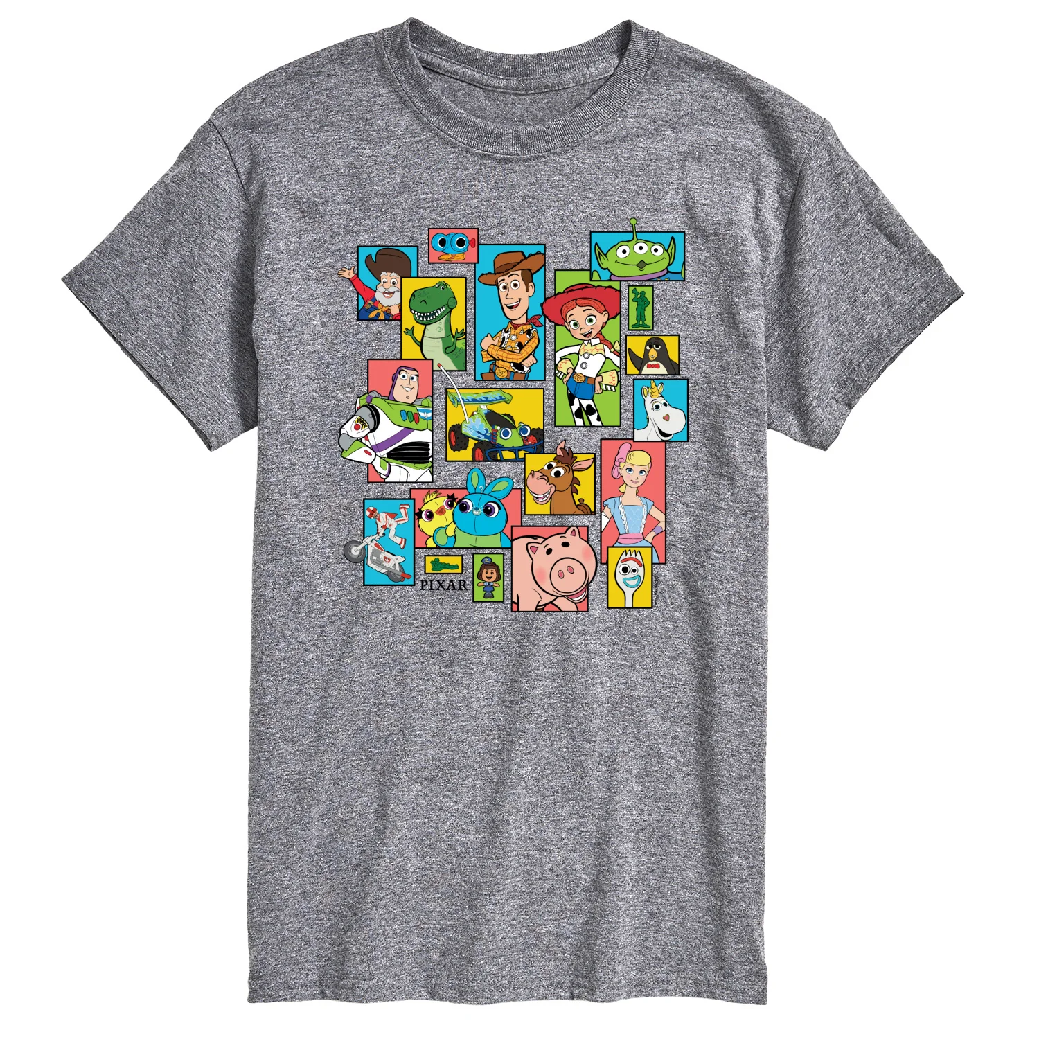 Toy Story 4 - Buzz, Woody, And Friends - Men's Short Sleeve Graphic T-Shirt
