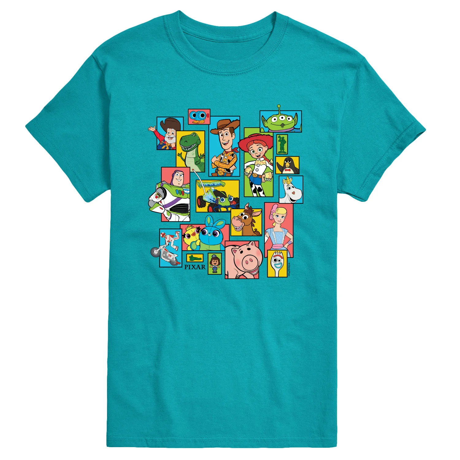 Toy Story 4 - Buzz, Woody, And Friends - Men's Short Sleeve Graphic T-Shirt - Image 11