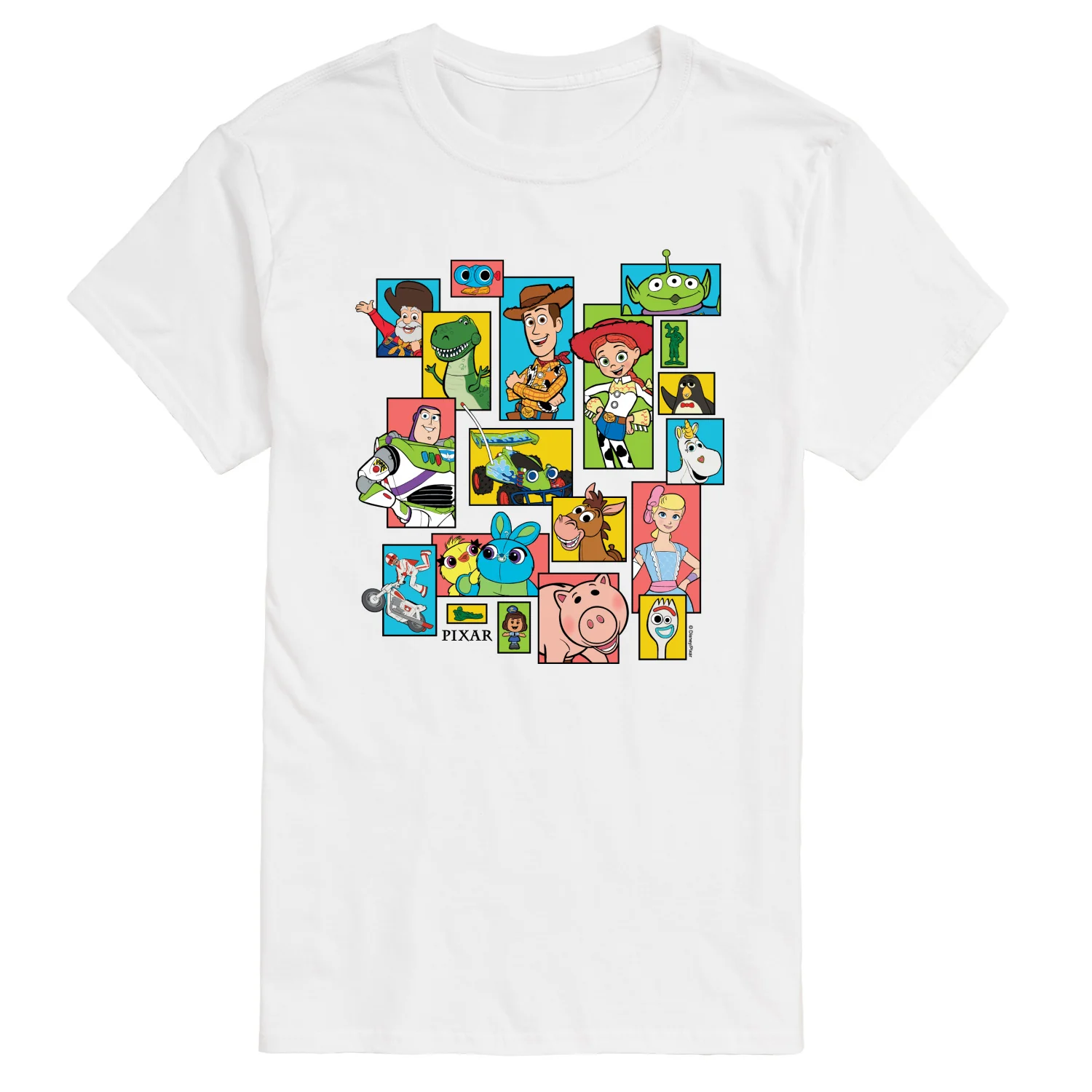 Toy Story 4 - Buzz, Woody, And Friends - Men's Short Sleeve Graphic T-Shirt - Image 12