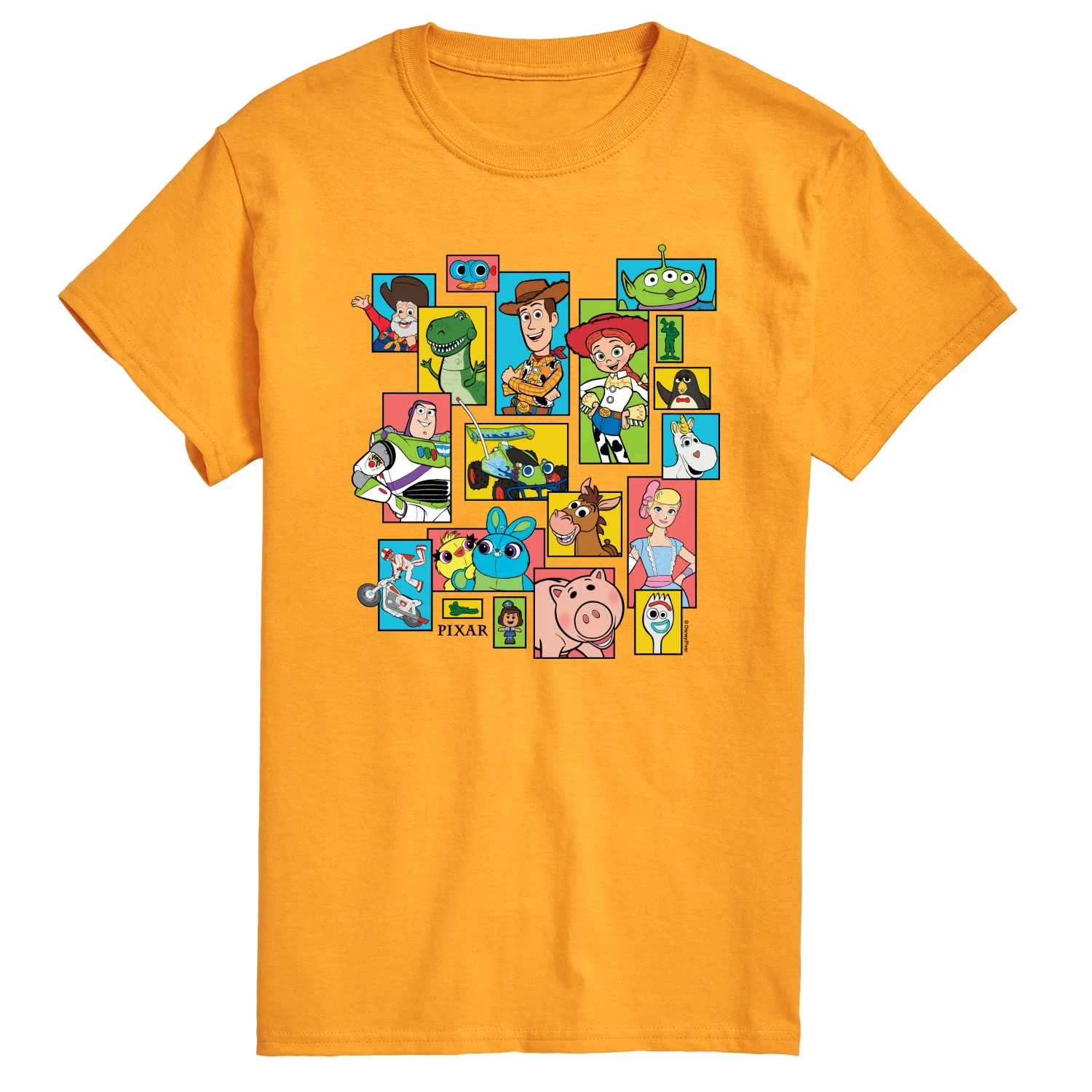 Toy Story 4 - Buzz, Woody, And Friends - Men's Short Sleeve Graphic T-Shirt - Image 4