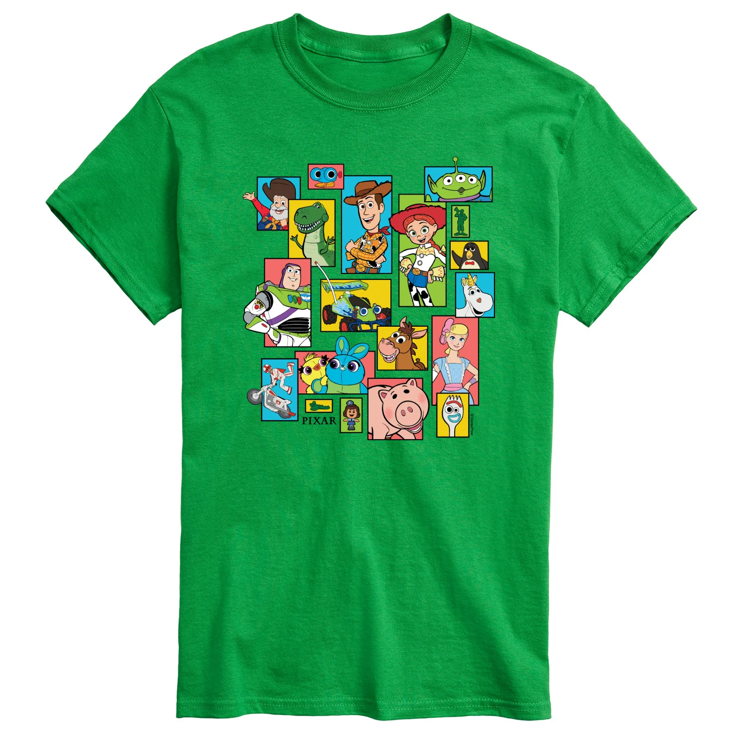 Toy Story 4 - Buzz, Woody, And Friends - Men's Short Sleeve Graphic T-Shirt - Image 5