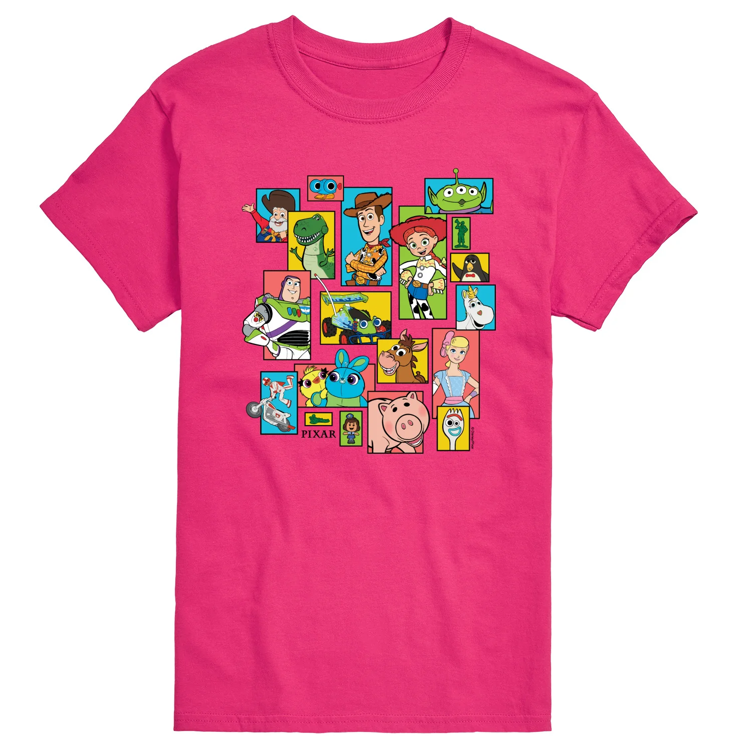 Toy Story 4 - Buzz, Woody, And Friends - Men's Short Sleeve Graphic T-Shirt - Image 6