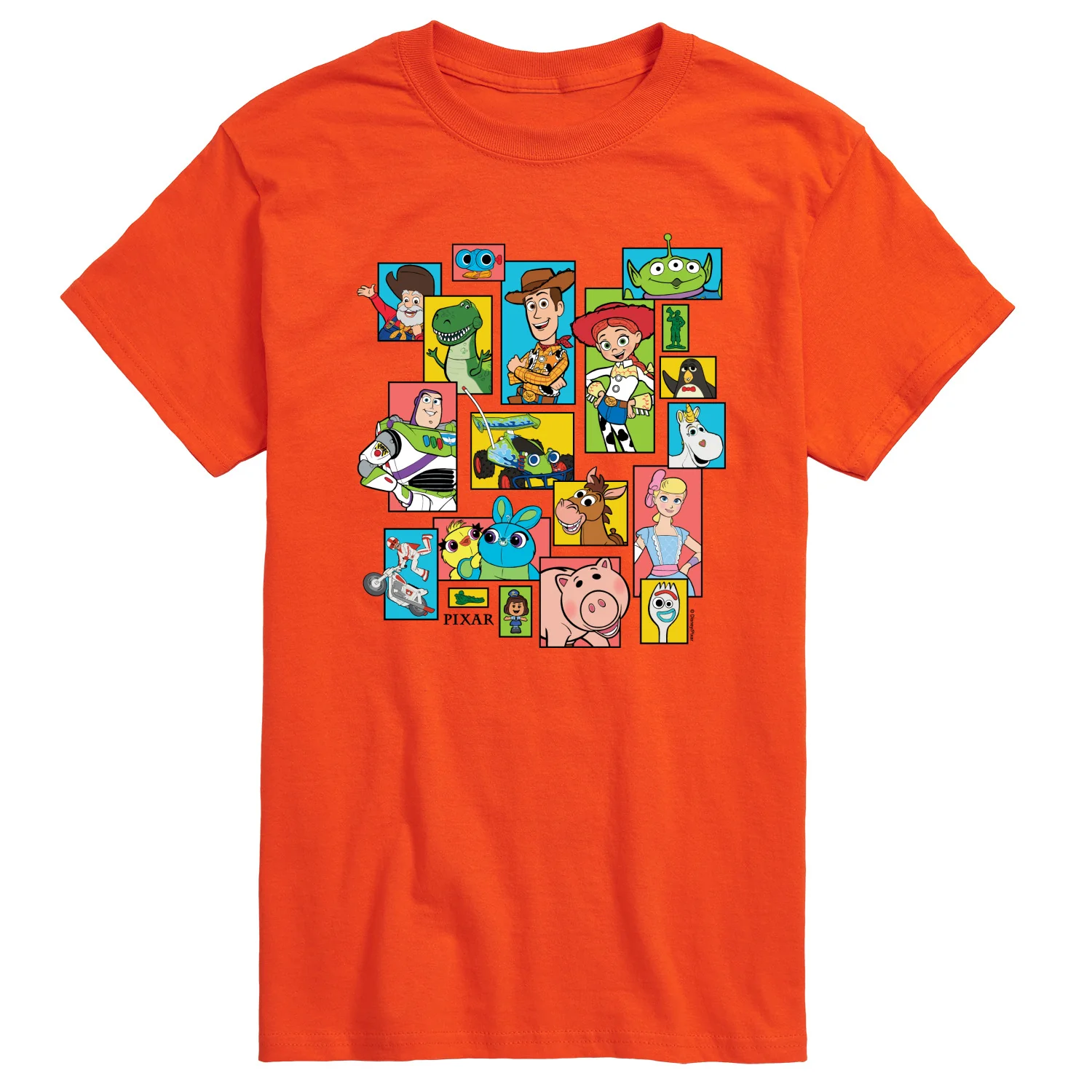 Toy Story 4 - Buzz, Woody, And Friends - Men's Short Sleeve Graphic T-Shirt - Image 7