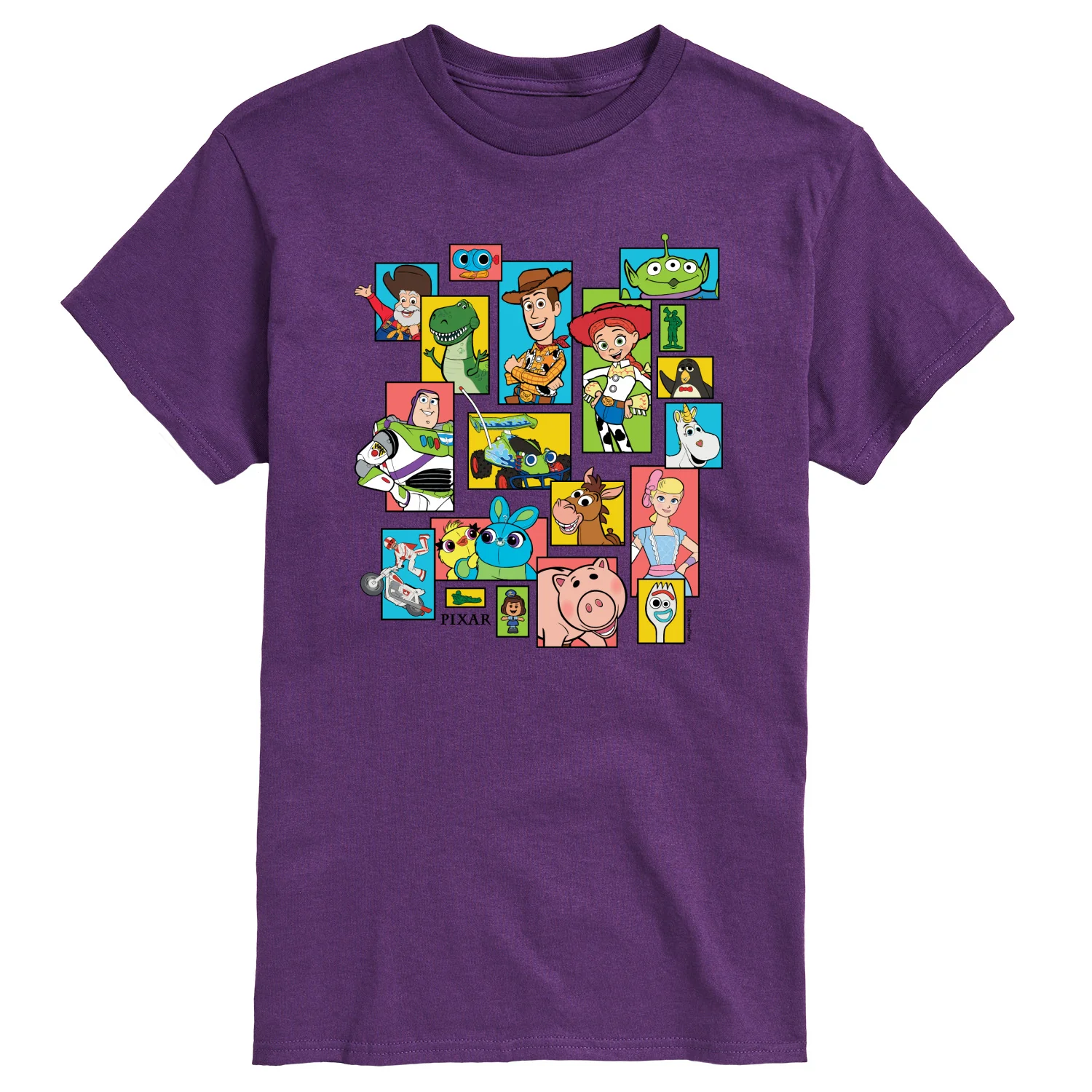 Toy Story 4 - Buzz, Woody, And Friends - Men's Short Sleeve Graphic T-Shirt - Image 8