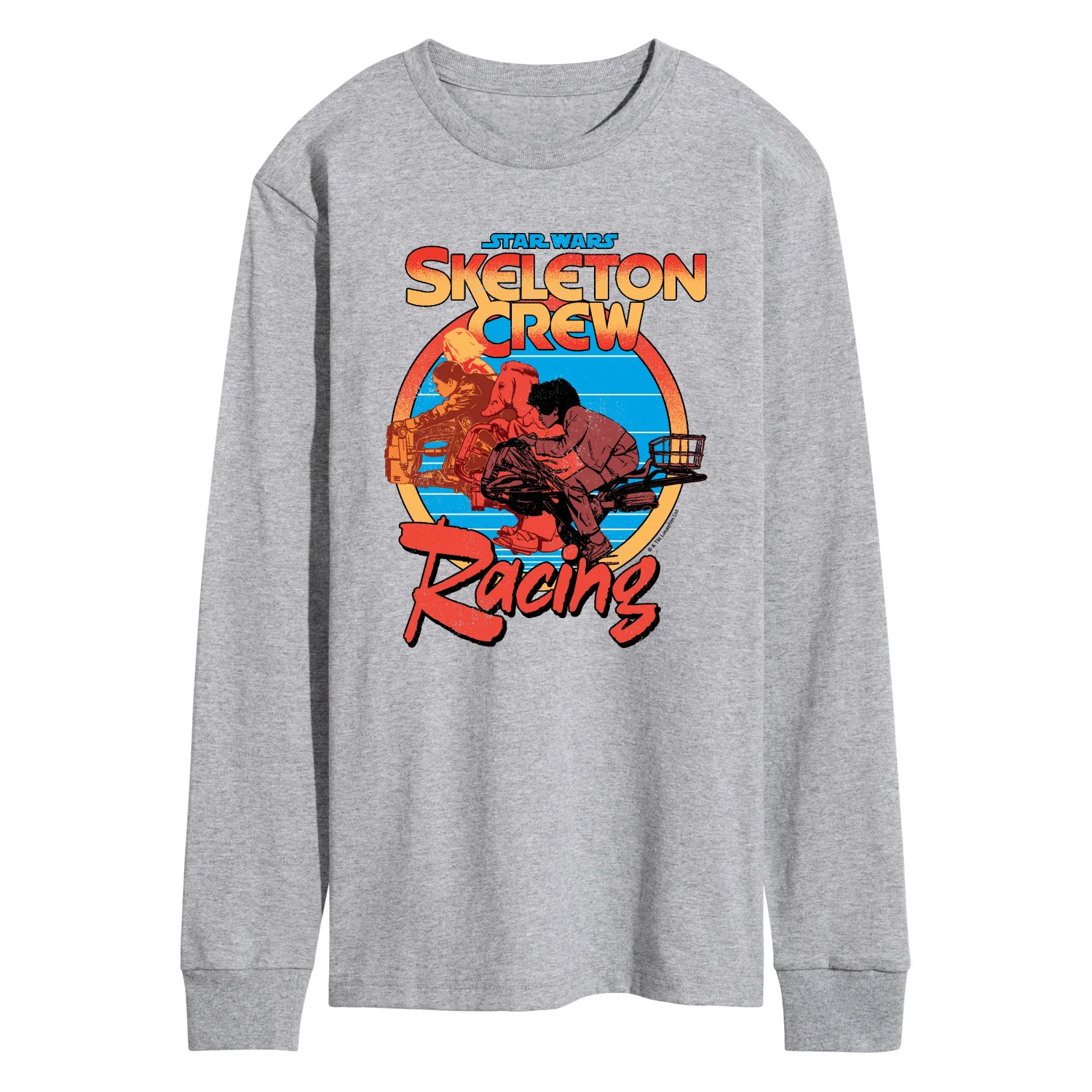 Star Wars: Skeleton Crew - Racing - Men's Long Sleeve Graphic T-Shirt