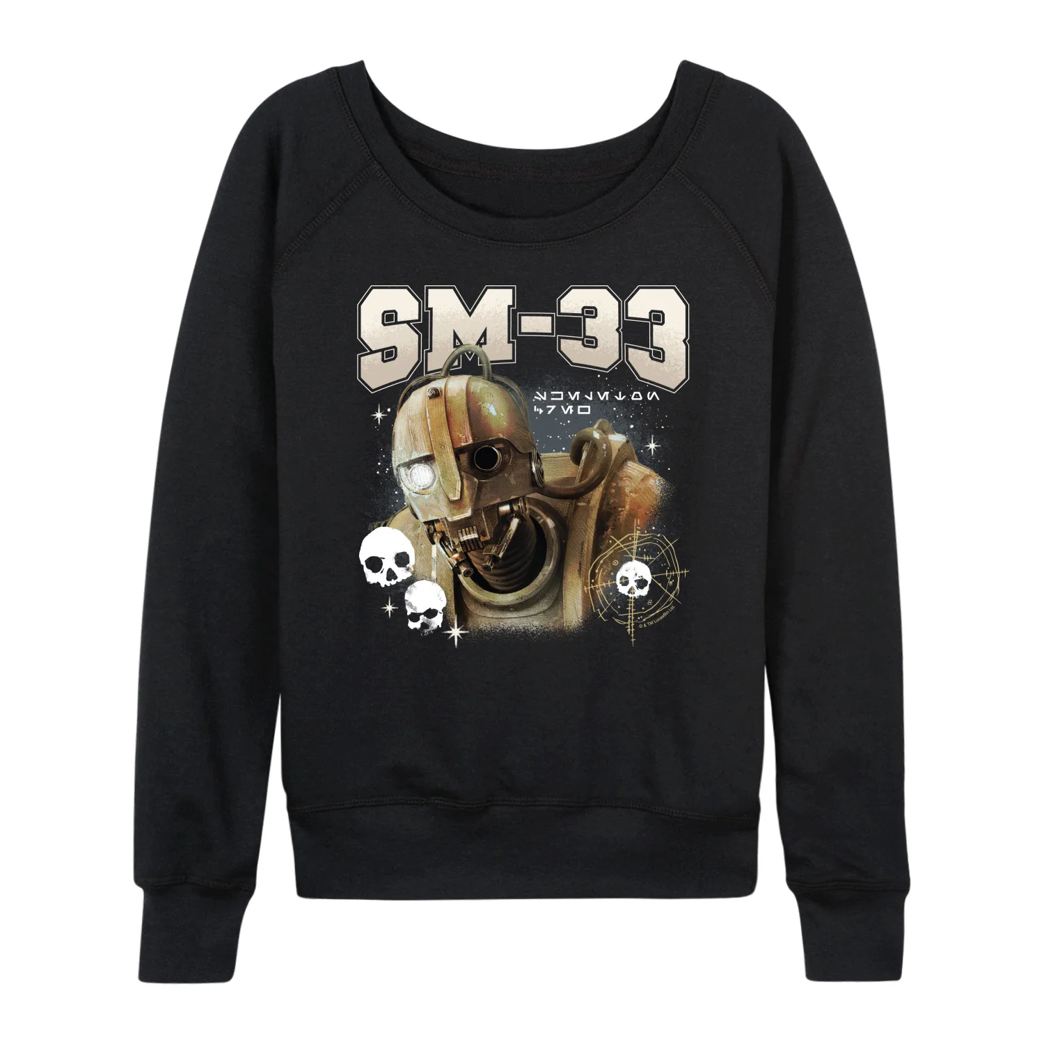 Star Wars: Skeleton Crew - SM33 Bootleg - Women's French Terry Long Sleeve Pullover