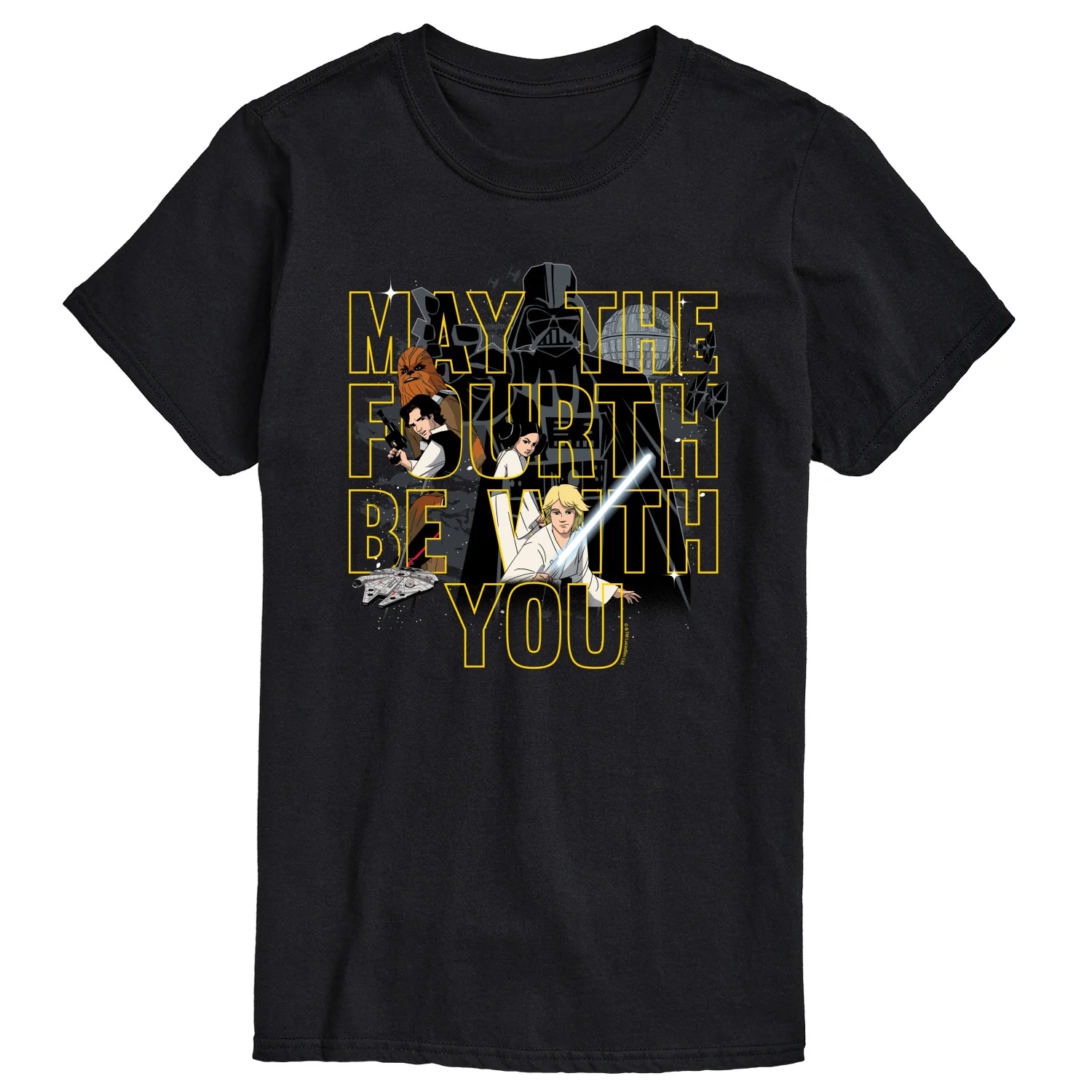 Star Wars - May The Fourth Be With You - Men's Short Sleeve Graphic T-Shirt