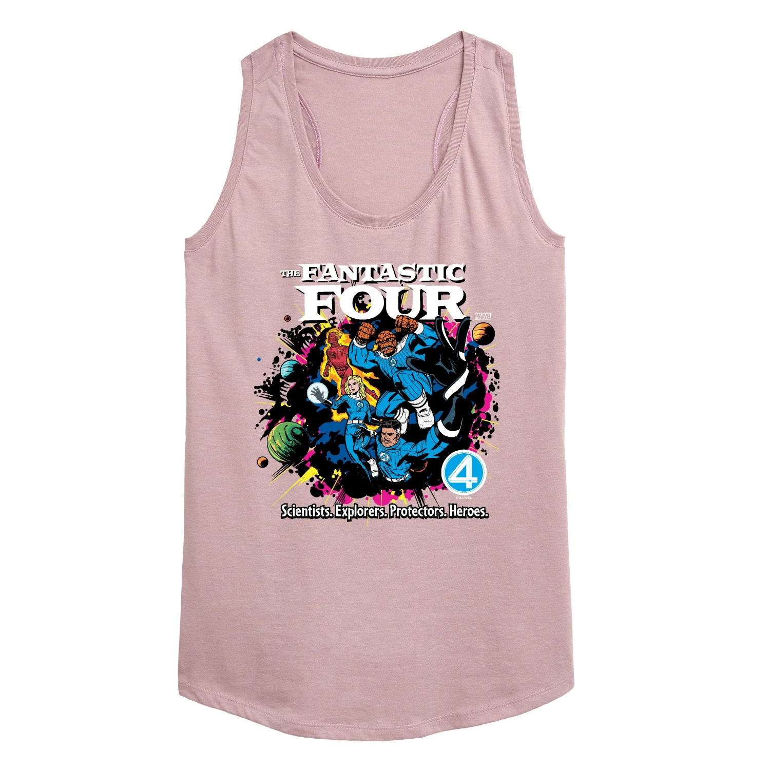 Fantastic Four - F4 Galactus Cover - Women's Racerback Graphic Tank