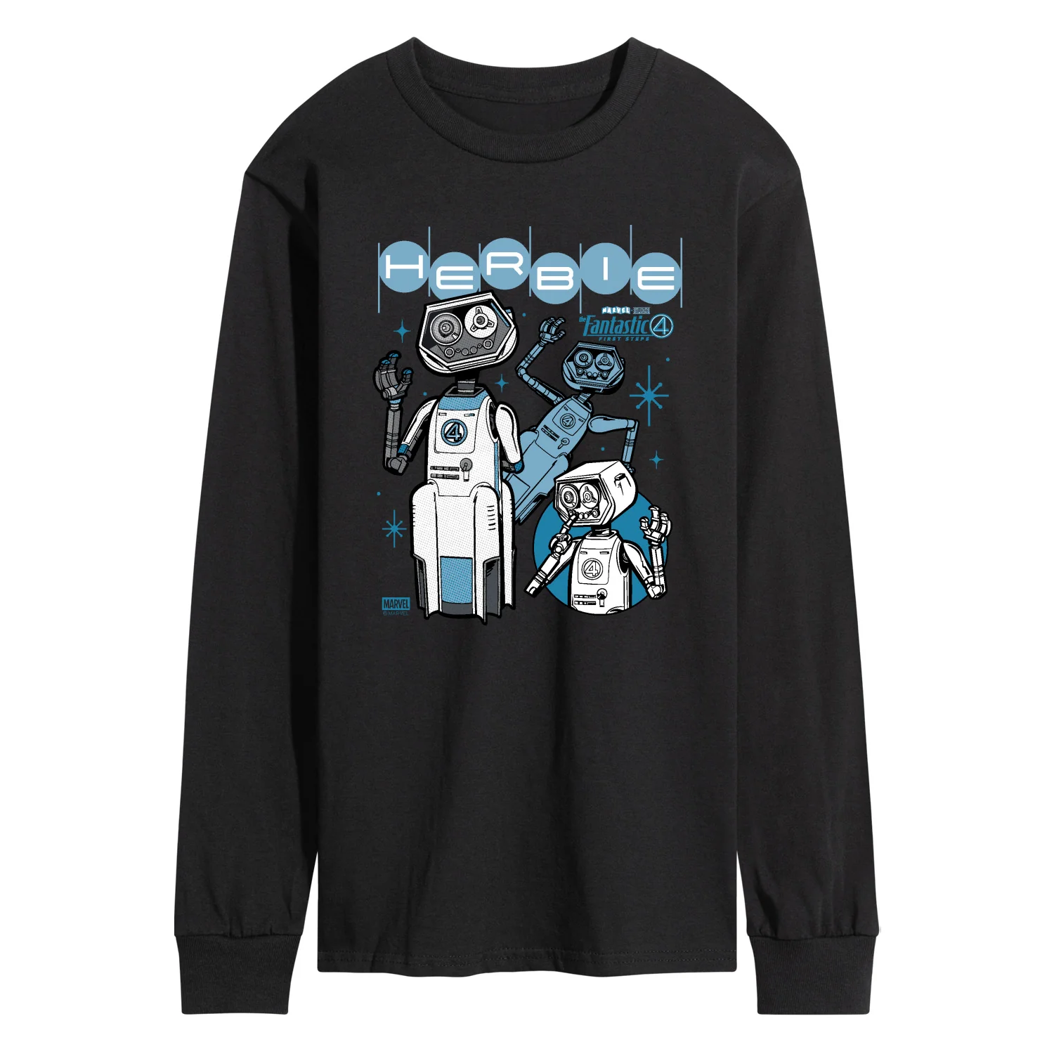 Fantastic Four - Herbie - Men's Long Sleeve Graphic T-Shirt - Image 3