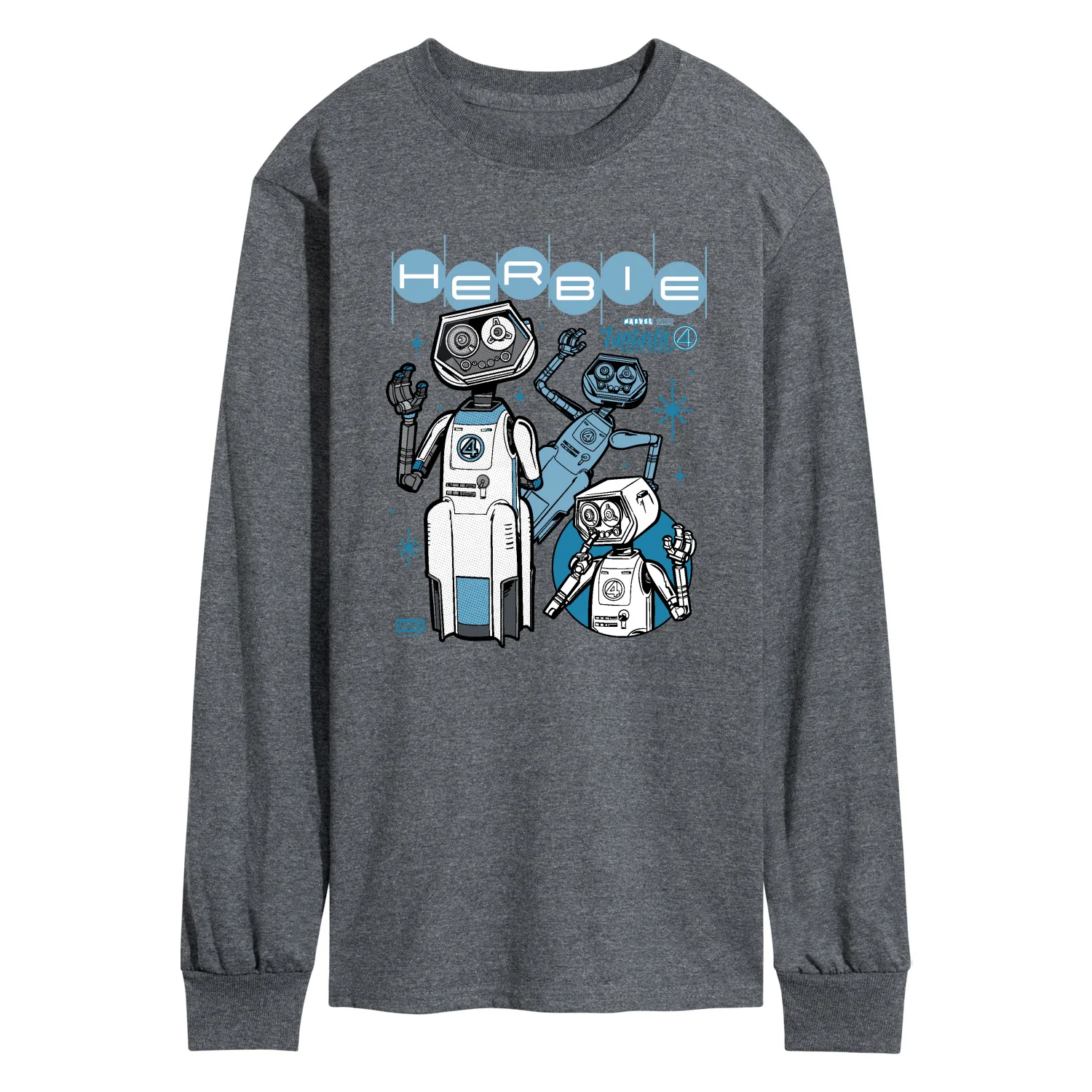 Fantastic Four - Herbie - Men's Long Sleeve Graphic T-Shirt - Image 4