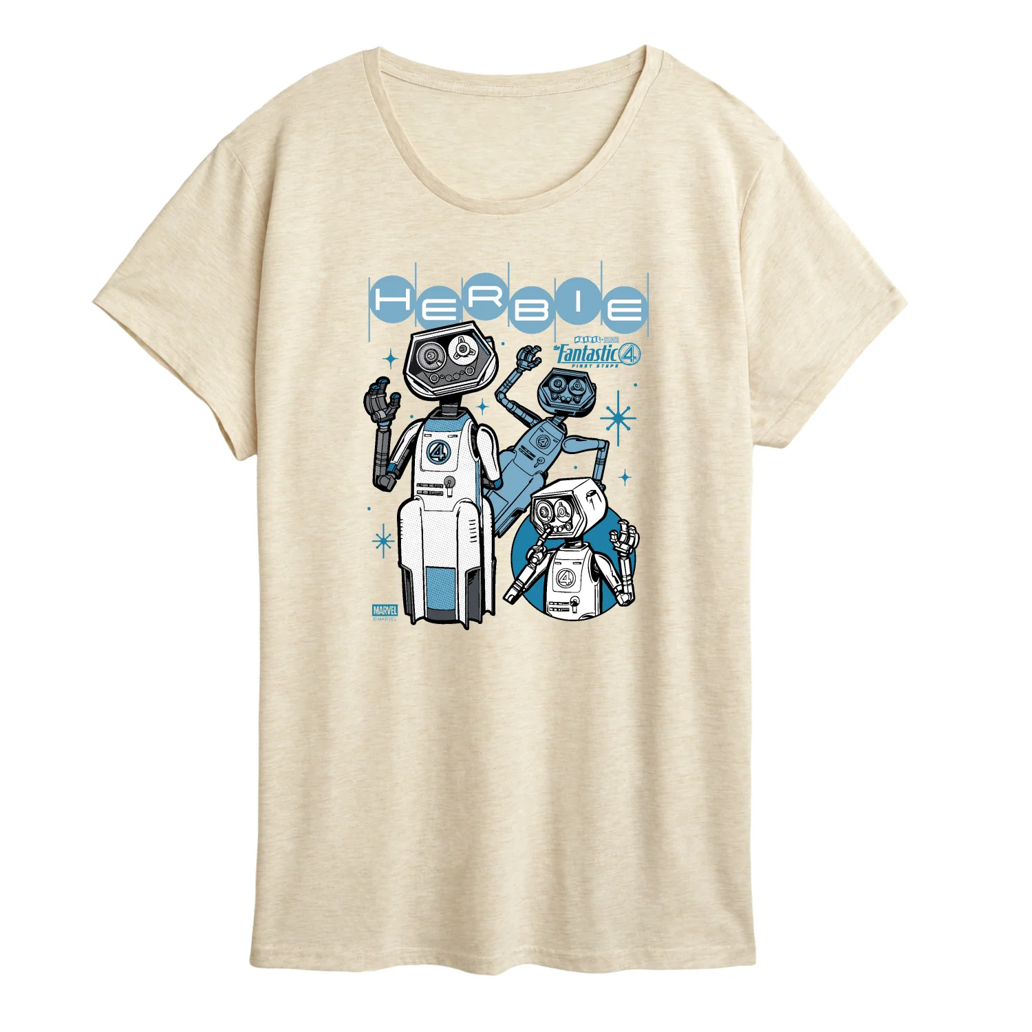 Fantastic Four - Herbie - Women's Short Sleeve Graphic T-Shirt - Image 3