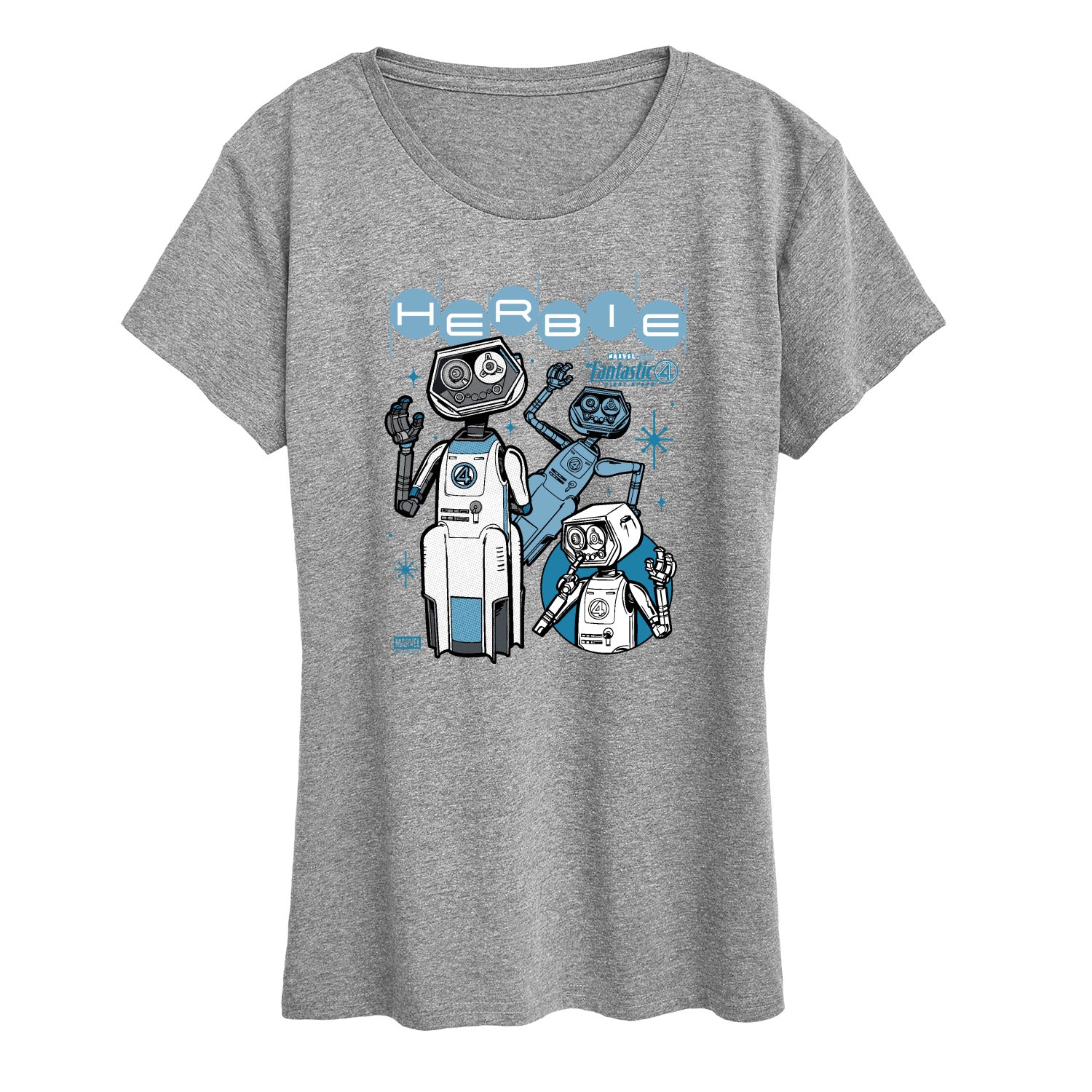 Fantastic Four - Herbie - Women's Short Sleeve Graphic T-Shirt - Image 6