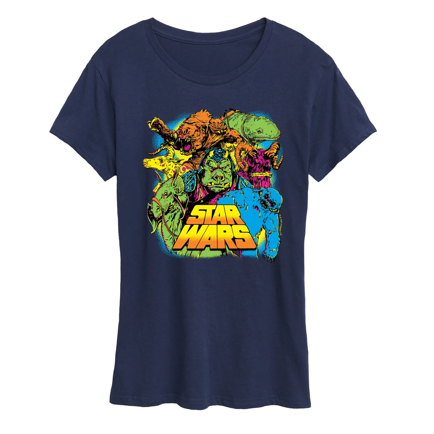 Star Wars - Spooky Creatures - Women's Short Sleeve Graphic T-Shirt - Image 6