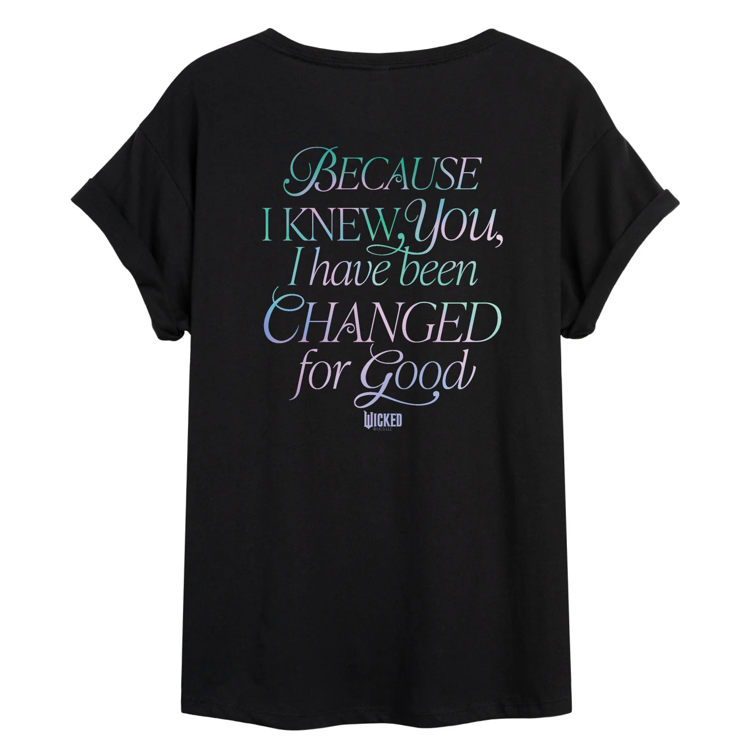Wicked: Part 2 - Changed For Good - Women's Oversized Graphic T-Shirt - Image 2