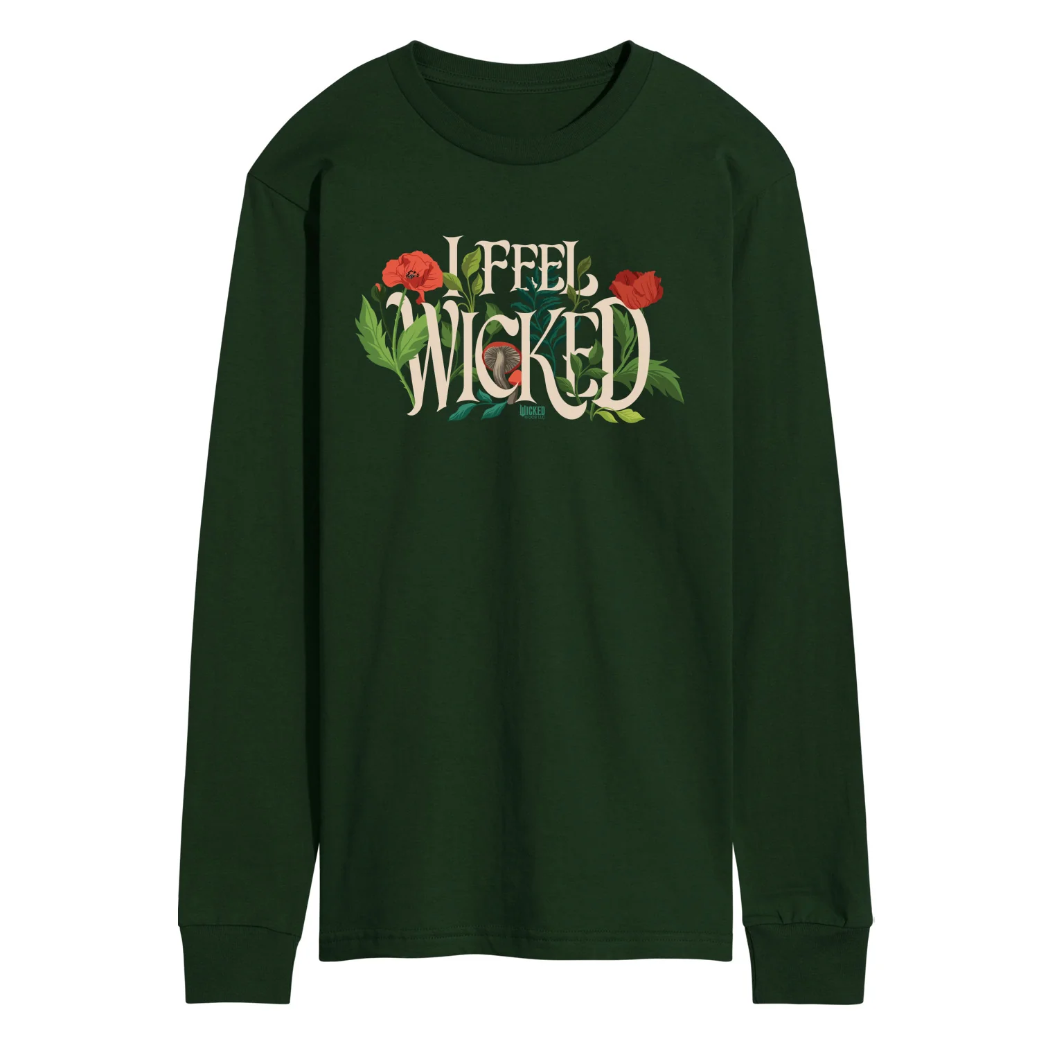 Wicked: Part 2 -  Elphaba  - Men's Long Sleeve Graphic T-Shirt - Image 3