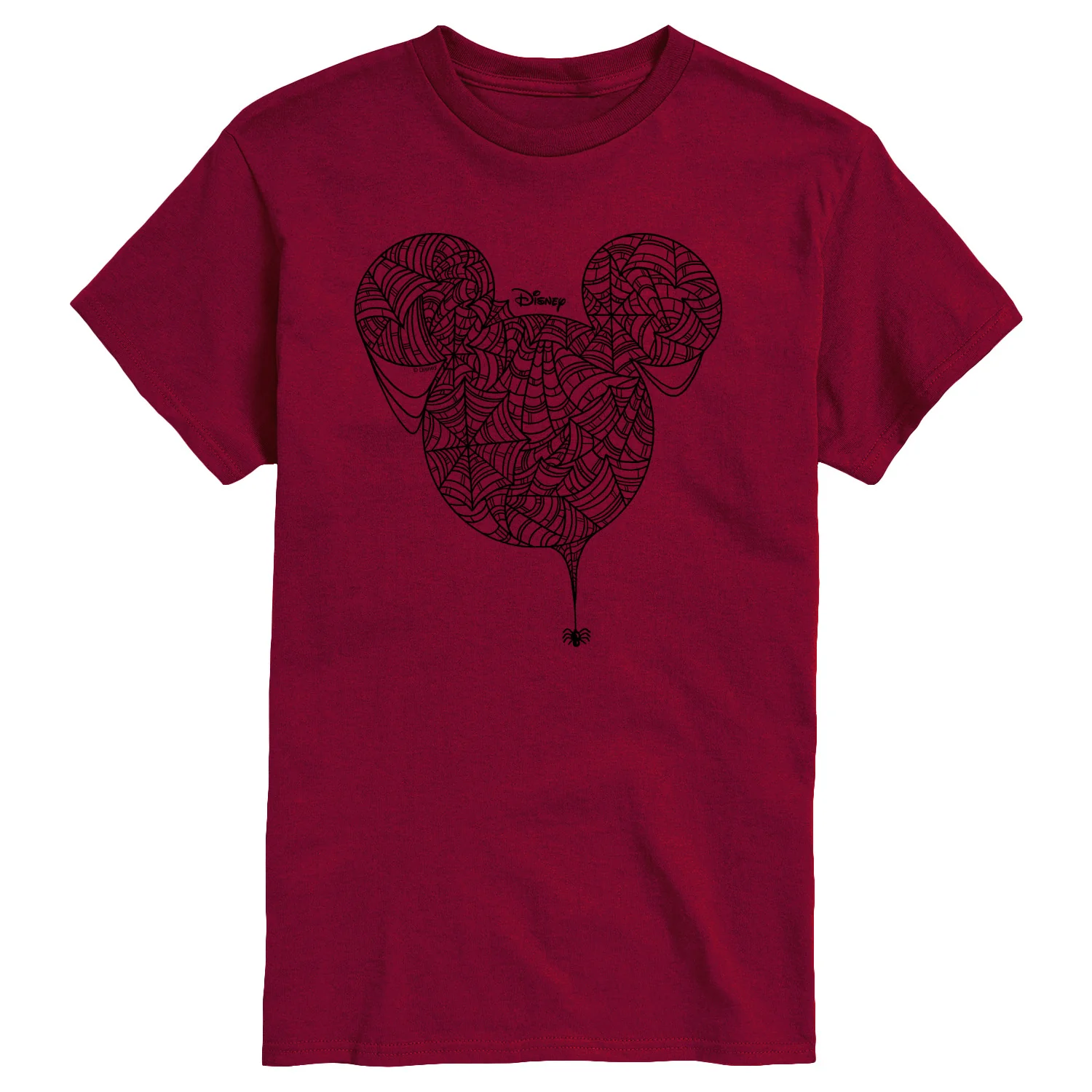 Disney - Mickey Web Head - Men's Short Sleeve Graphic T-Shirt