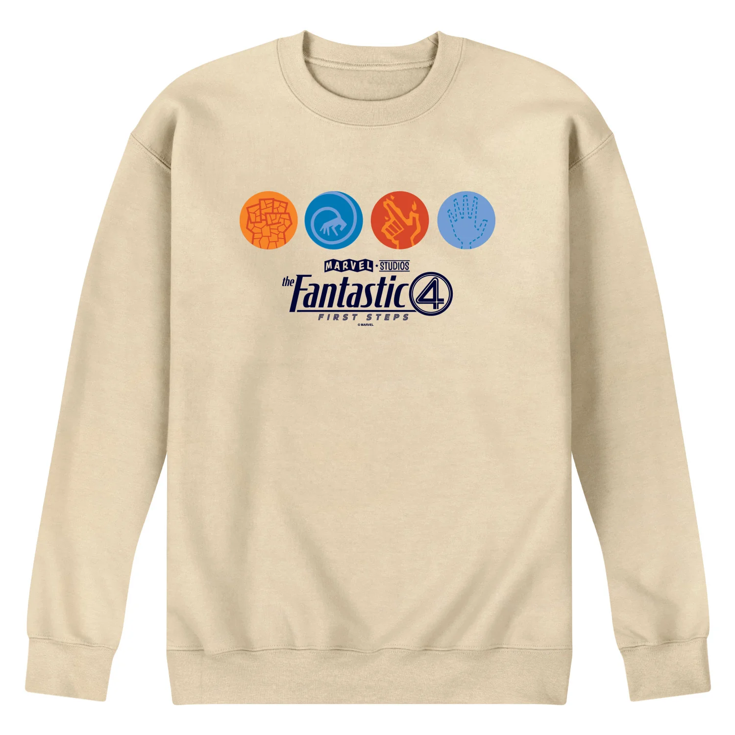 Fantastic Four - F4 Icons - Men's Crew Fleece Sweatshirt - Image 2