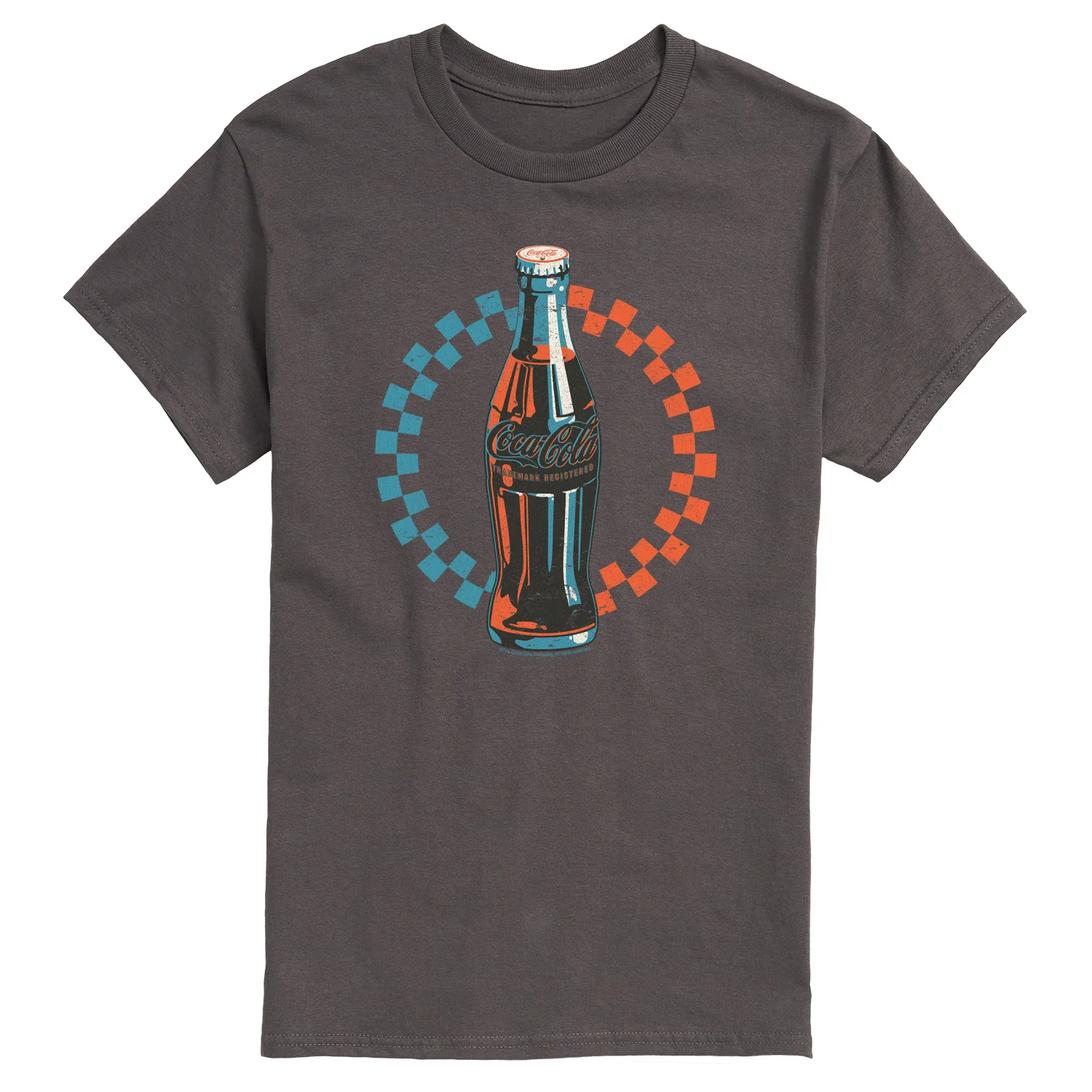 Coca-cola - Coke Bottle Checks - Men's Short Sleeve Graphic T-shirt - Image 3