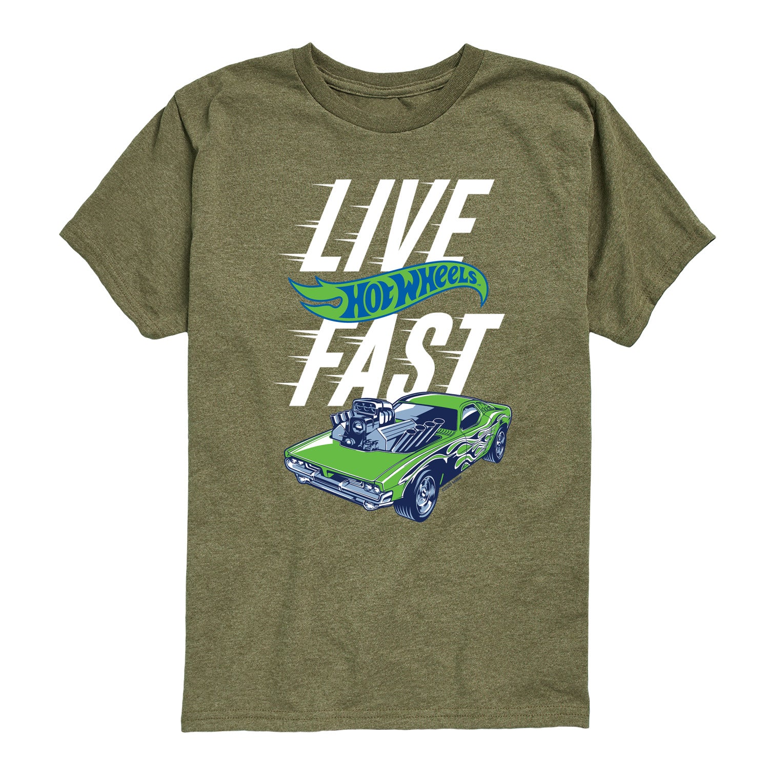 Hot Wheels - Live Fast - Youth Boys Short Sleeve Graphic T-Shirt - Image 5