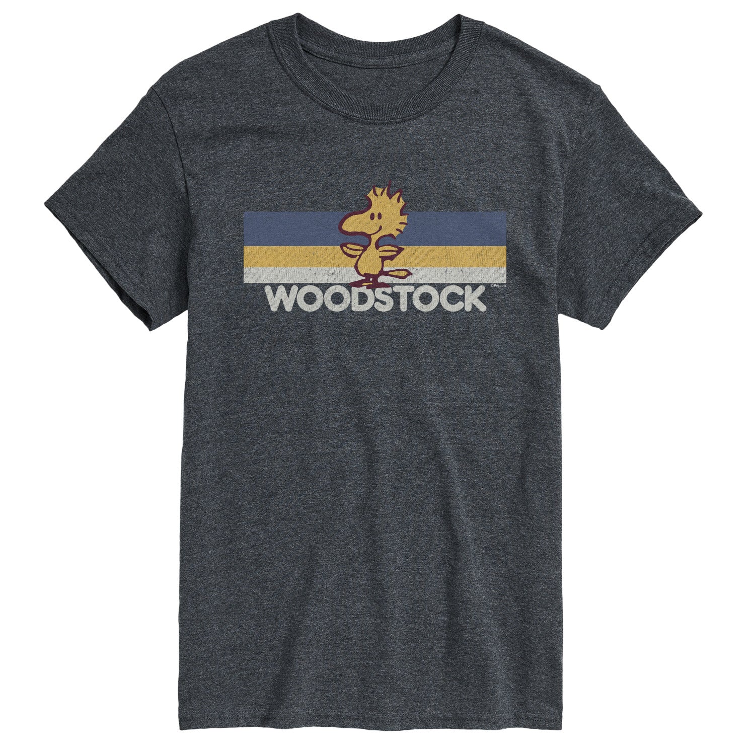 Peanuts - Woodstock Stripes - Men's Short Sleeve Graphic T-Shirt - Image 2