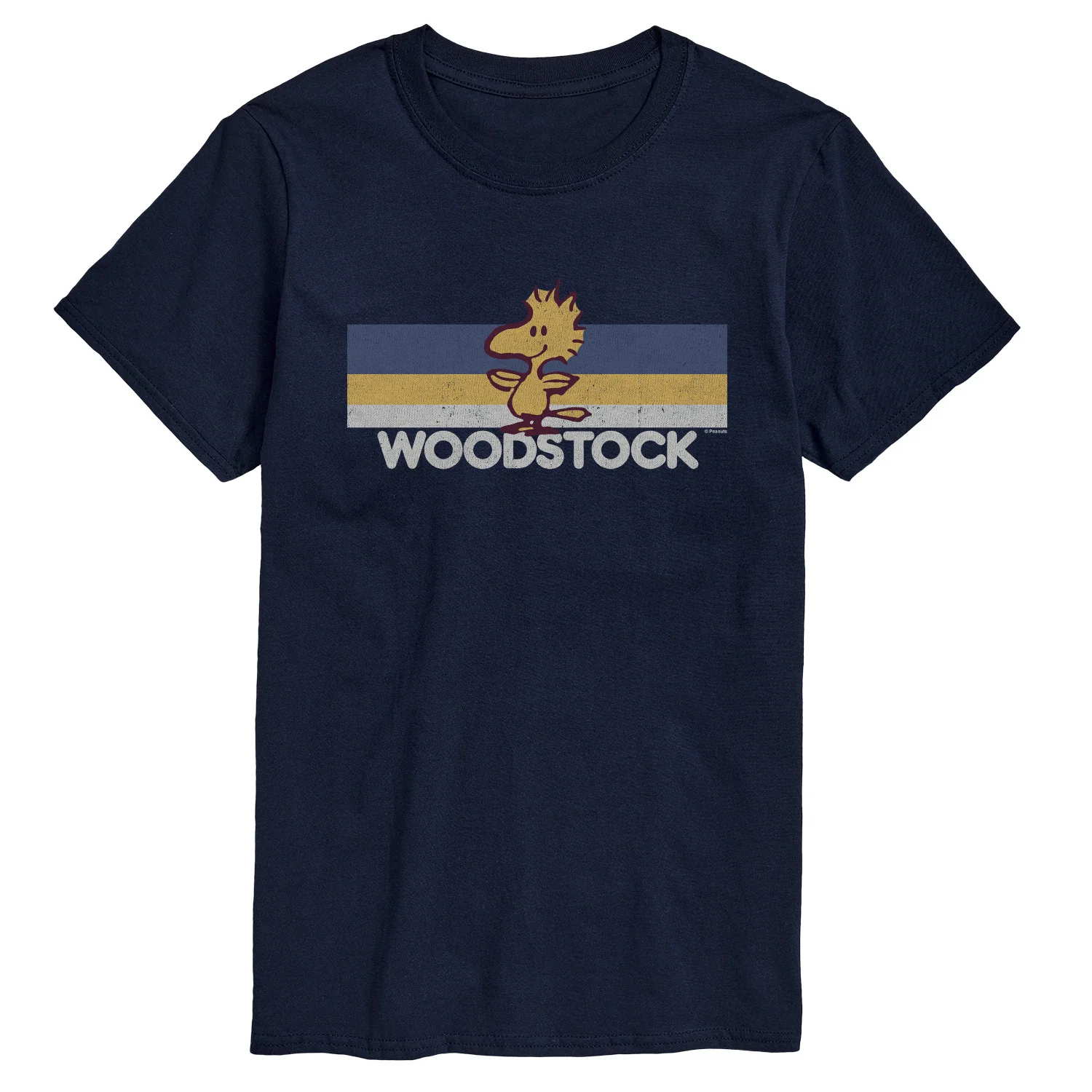 Peanuts - Woodstock Stripes - Men's Short Sleeve Graphic T-Shirt - Image 3