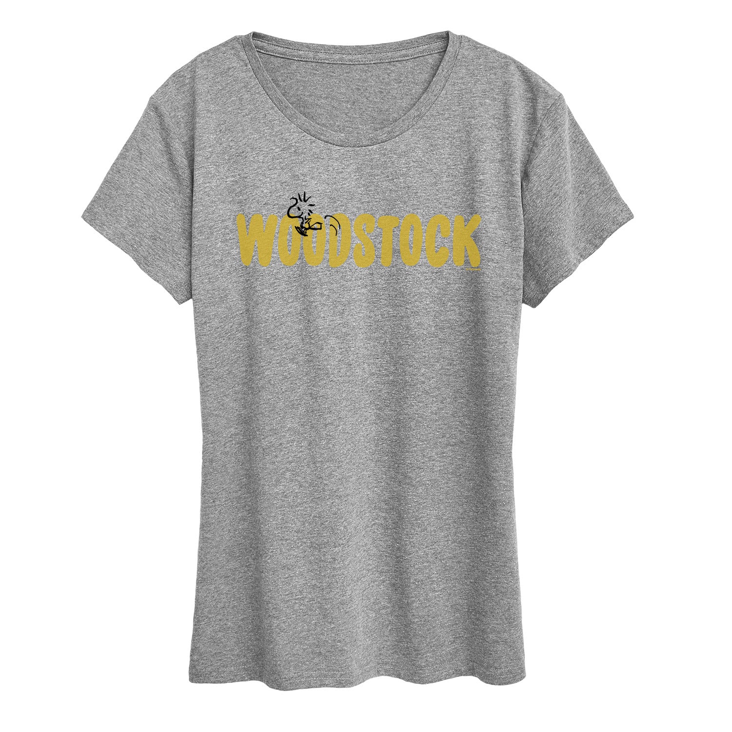 Peanuts - Woodstock Name - Women's Short Sleeve Graphic T-Shirt - Image 2
