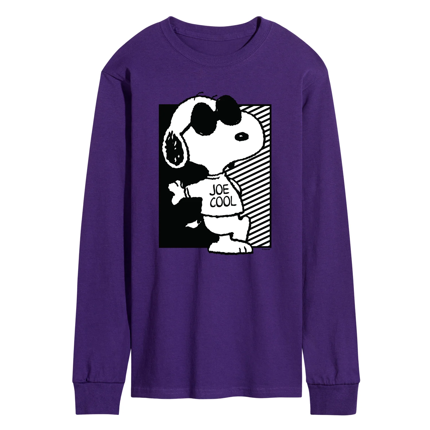 Peanuts - Snoopy Too Cool - Men's Long Sleeve Graphic T-Shirt - Image 2