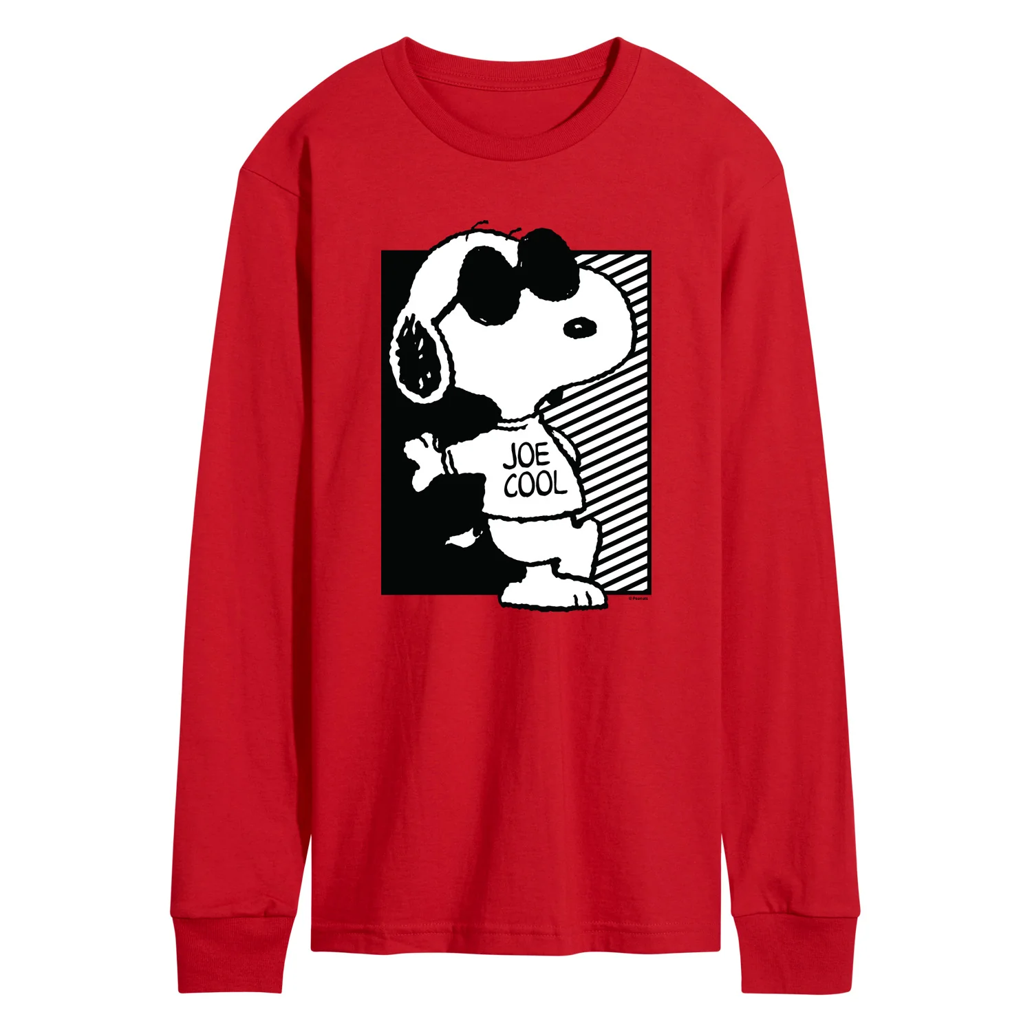 Peanuts - Snoopy Too Cool - Men's Long Sleeve Graphic T-Shirt - Image 3