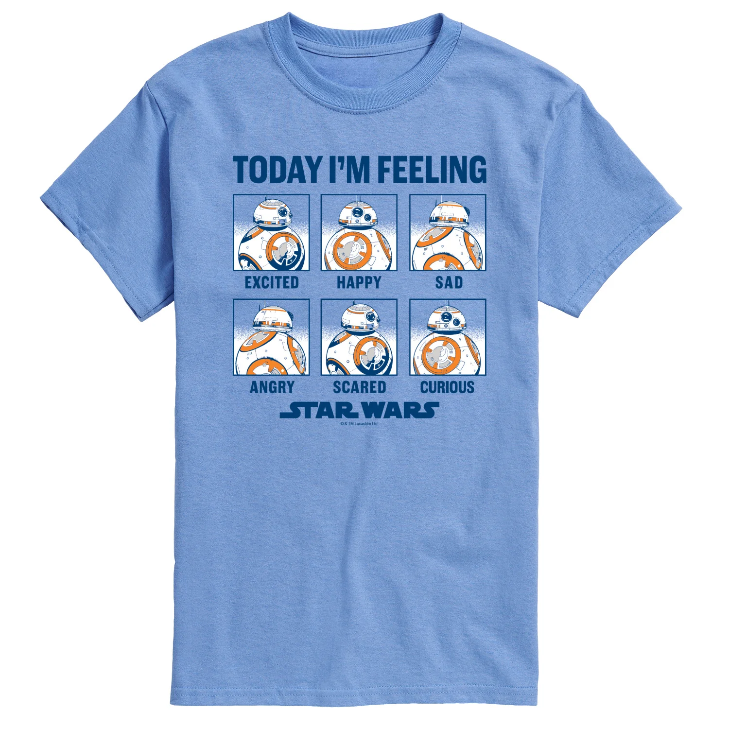 The Force Awakens - Today I'm Feeling - Men's Short Sleeve Graphic T-Shirt - Image 3
